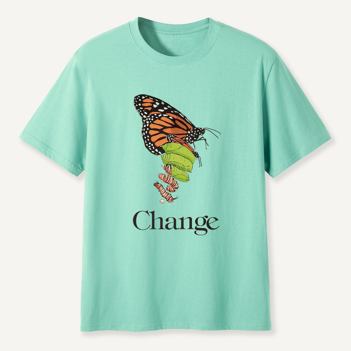 Butterfly Transformation Nature T-Shirt