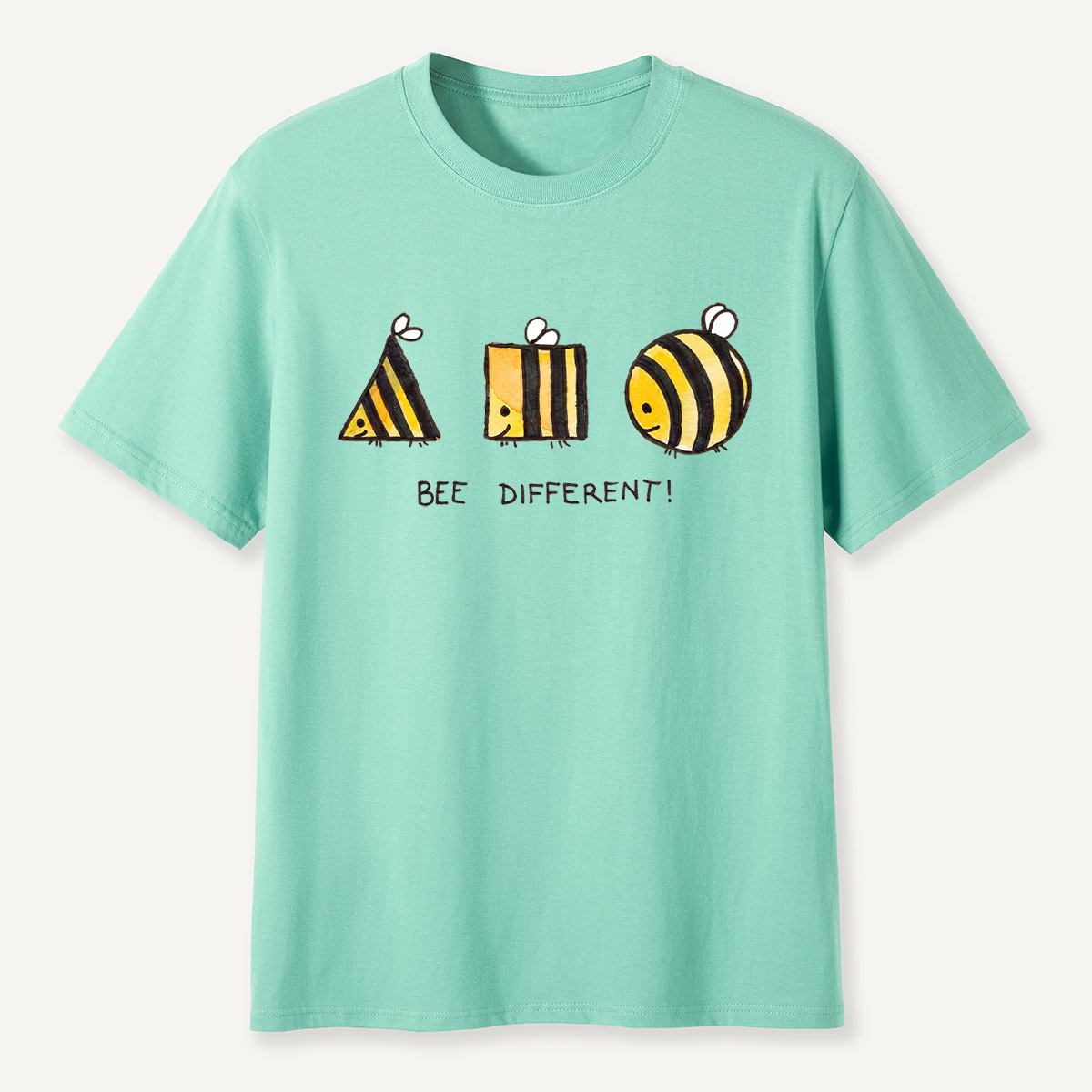 Bee Different Cute Bumblebee T-Shirt
