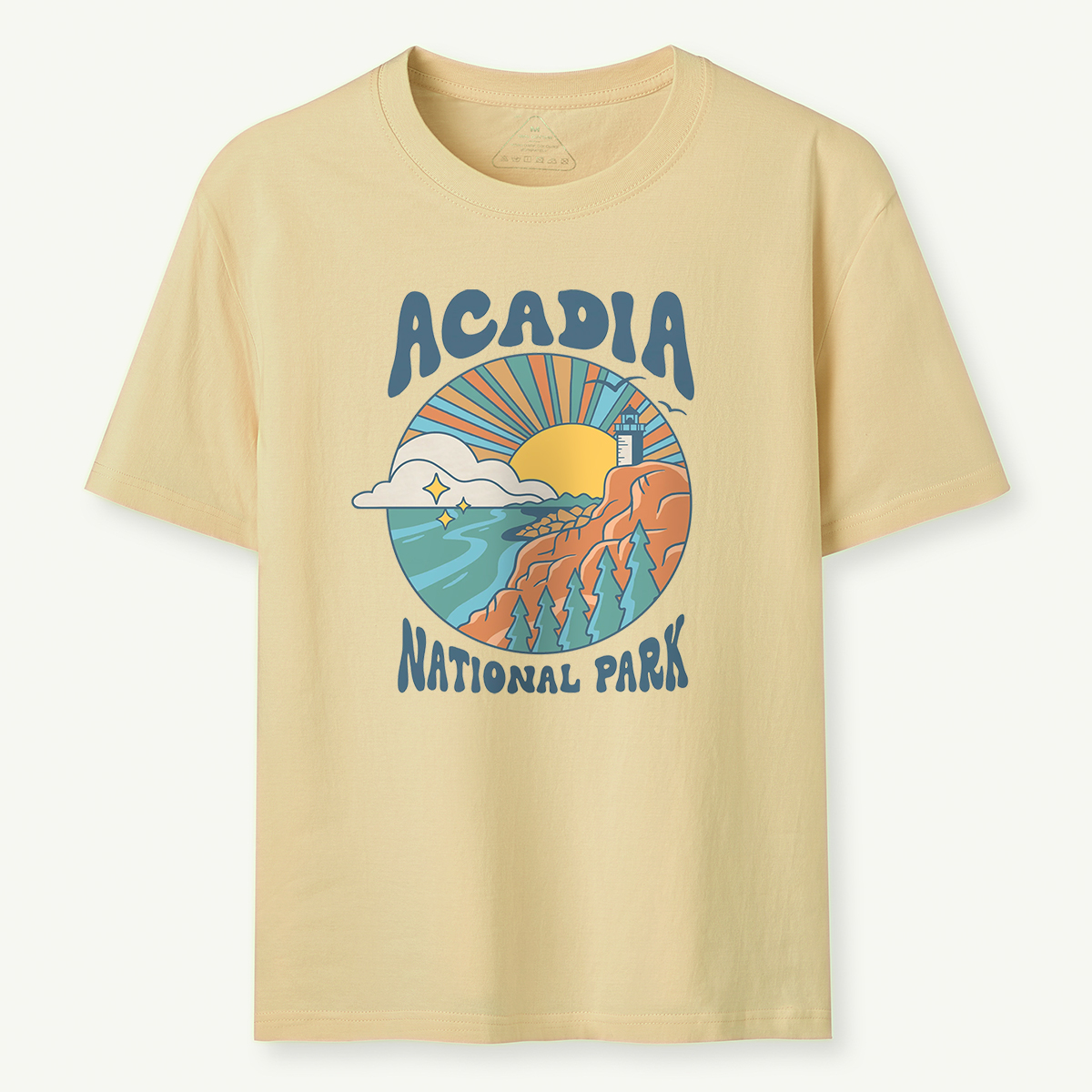 Vintage Acadia National Park Nature Graphic T-Shirt