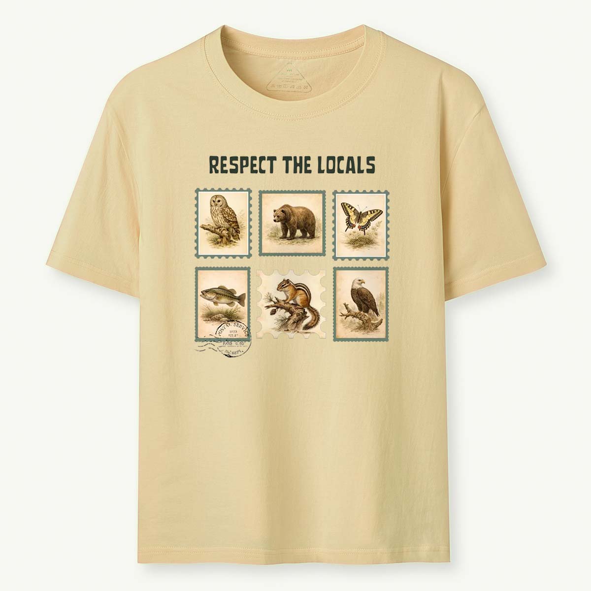 Respect The Locals Earth Day Wildlife T-Shirt