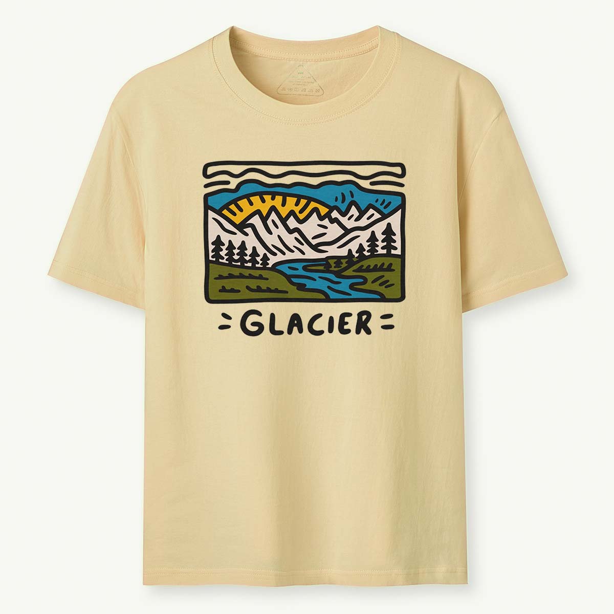 Glacier National Park Tee Cotton Classic T-Shirt