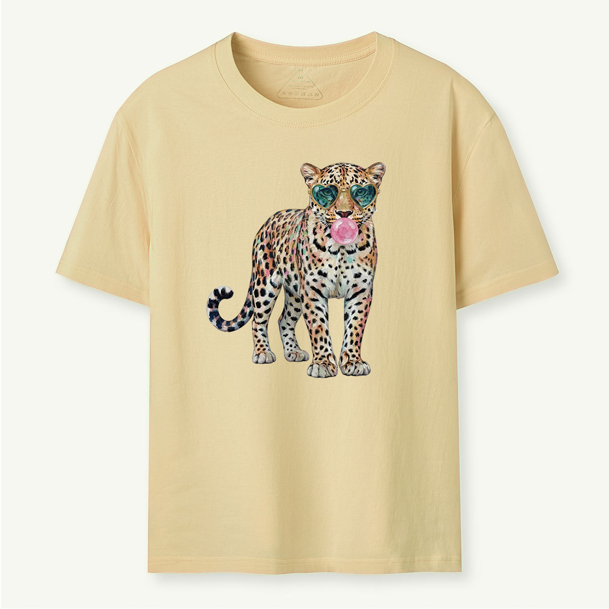 Leopard Bubblegum Sunglasses T‑Shirt