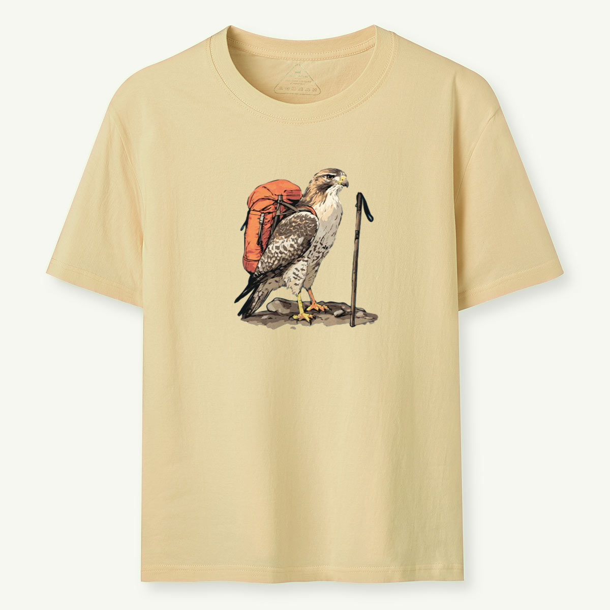 Alaskan Red-tailed Hawk Backpacker T-Shirt