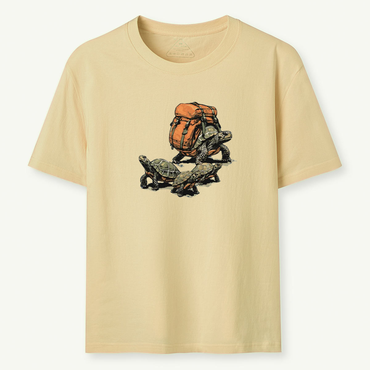 Turtle Family Backpacker -Shirt