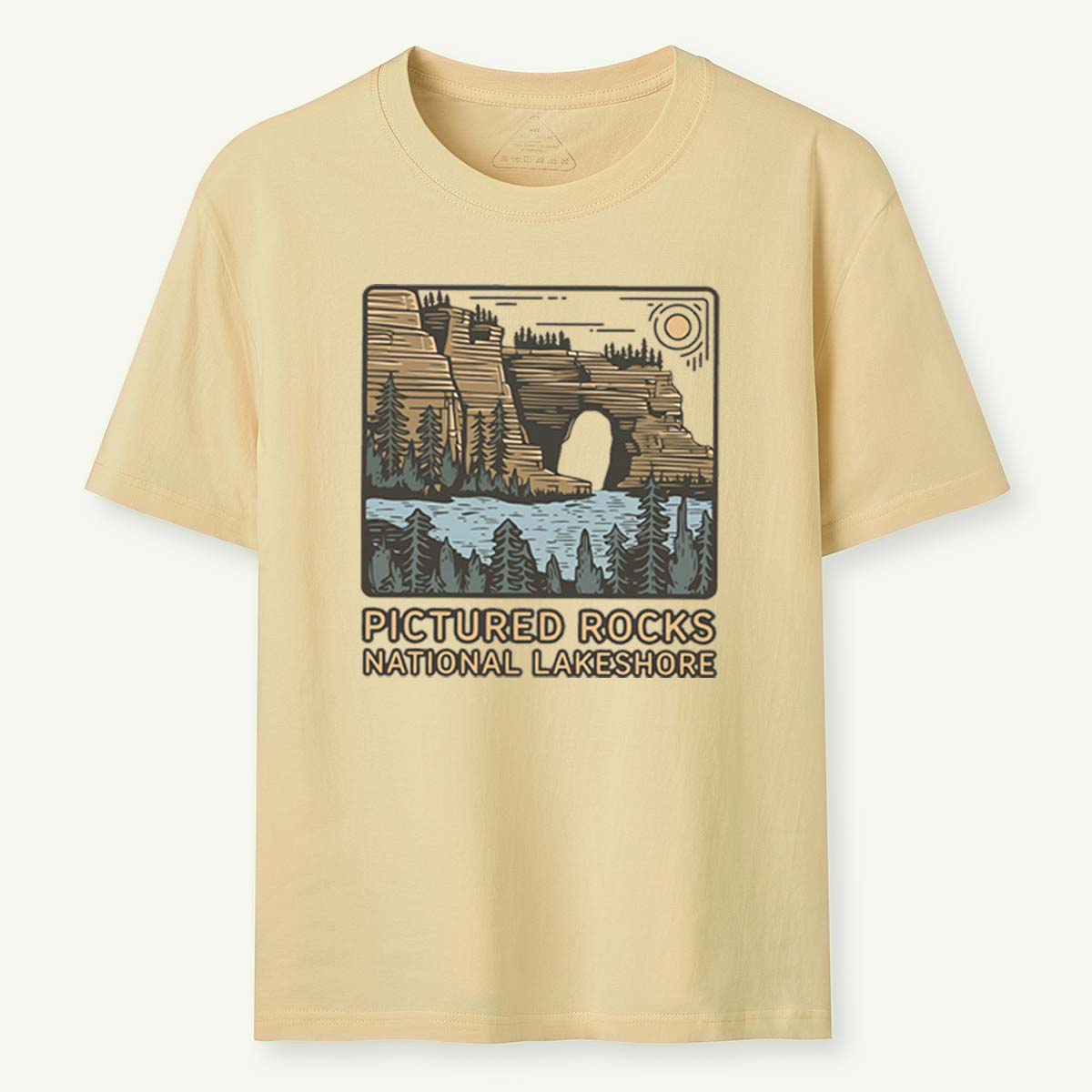 Pictured Rocks National Lakeshore Tee Cotton Classic T-Shirt