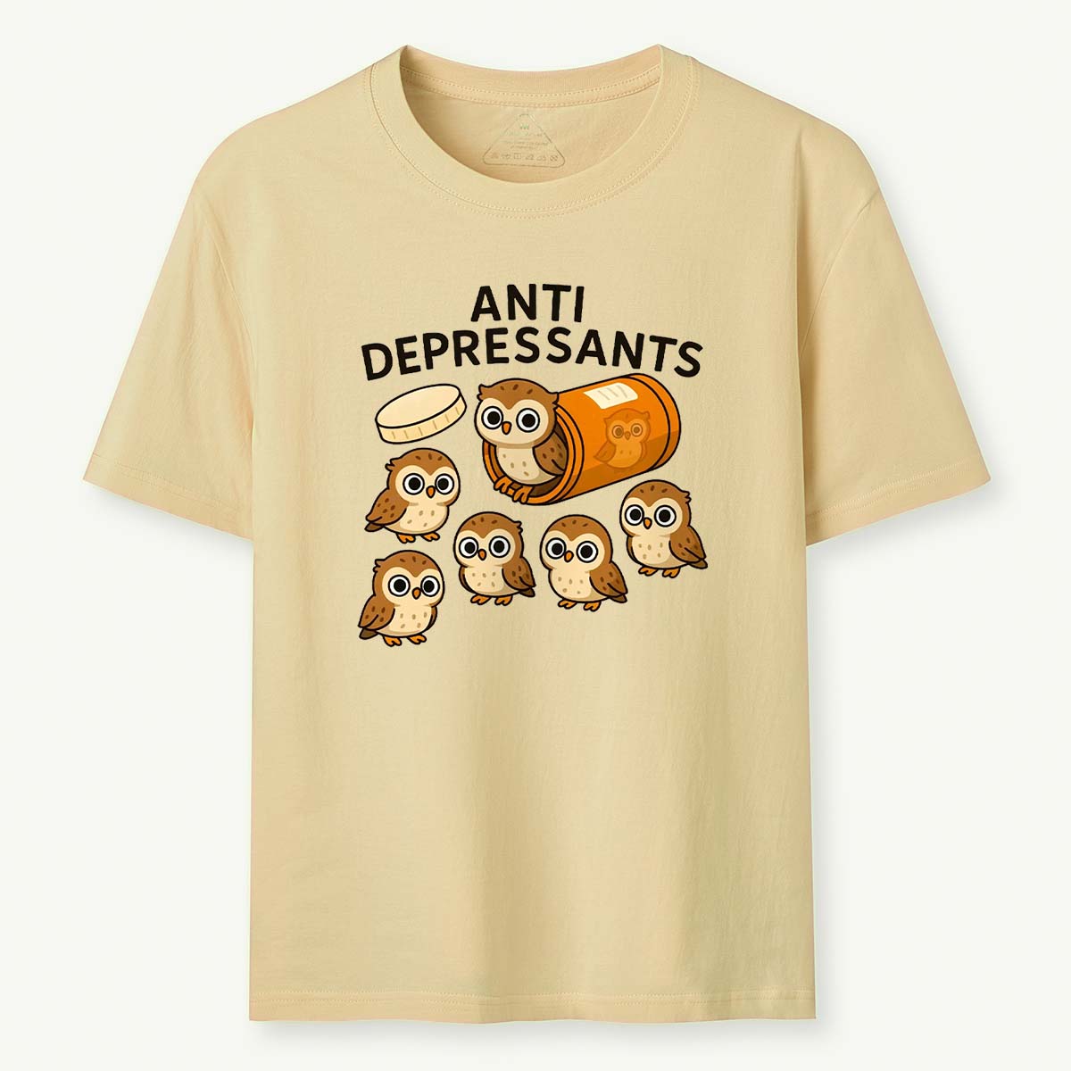 Anti Depressants Owl T-Shirt