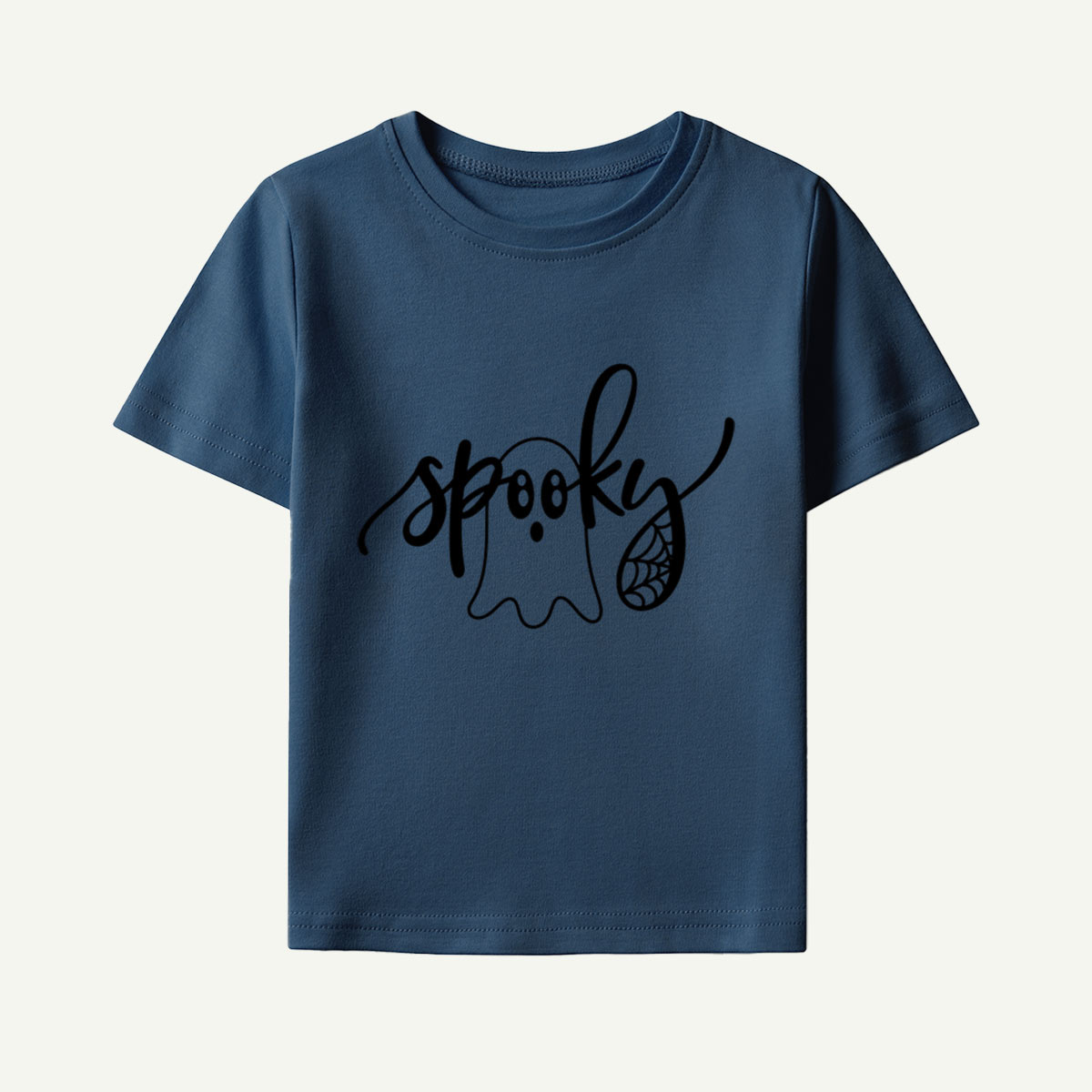 Spooky Ghost Lettering Kids T-Shirt