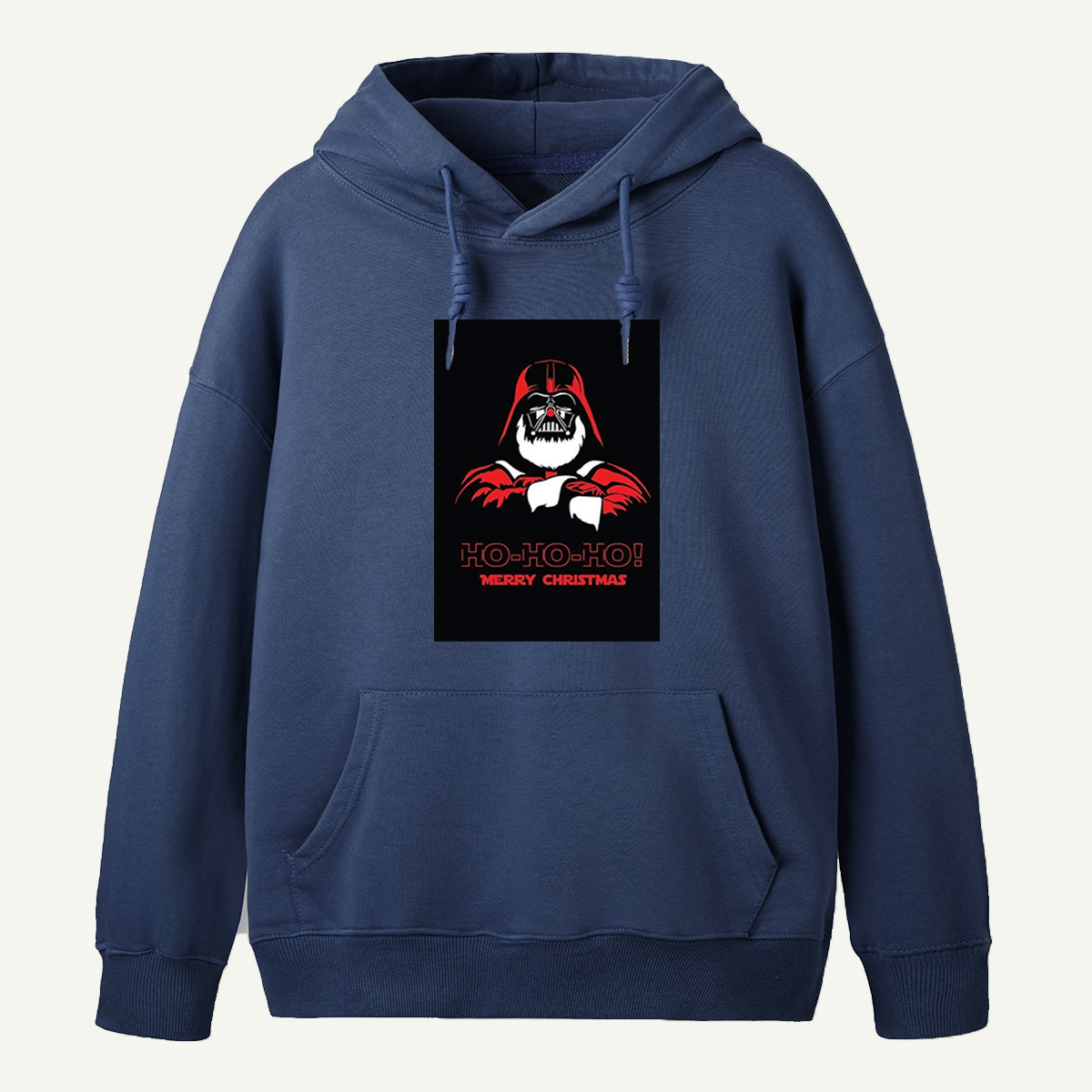 Ho Ho Ho Merry Christmas Darth Vader Santa Parody Hoodie