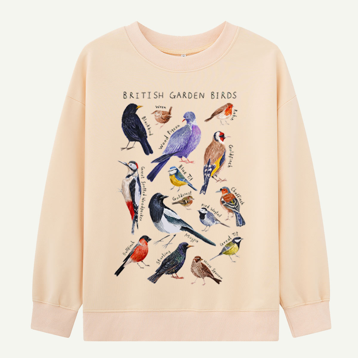 Botanical Garden Birds Wildlife Birdwatching Sweatshirts