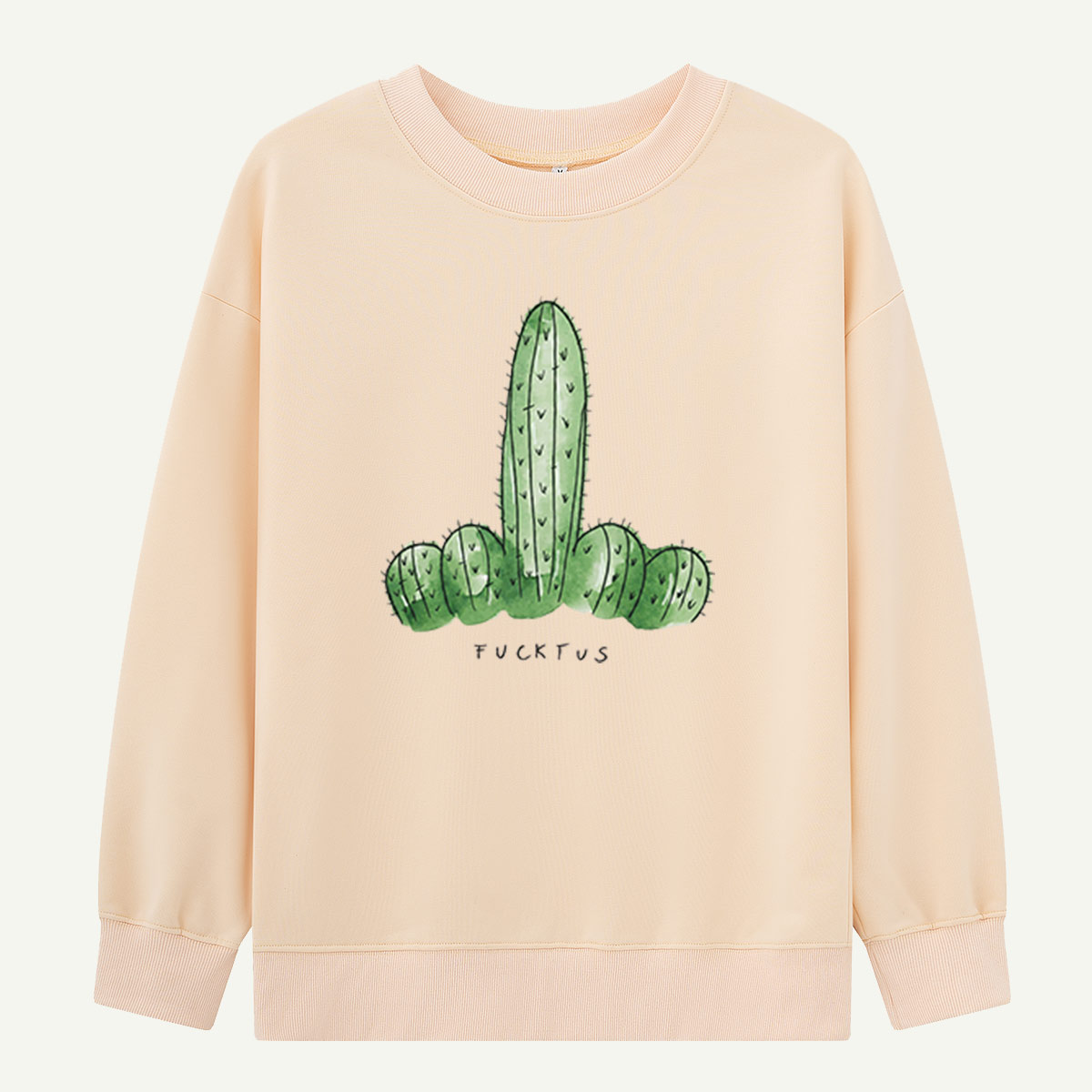 Cactus Graphic Sweatshirts