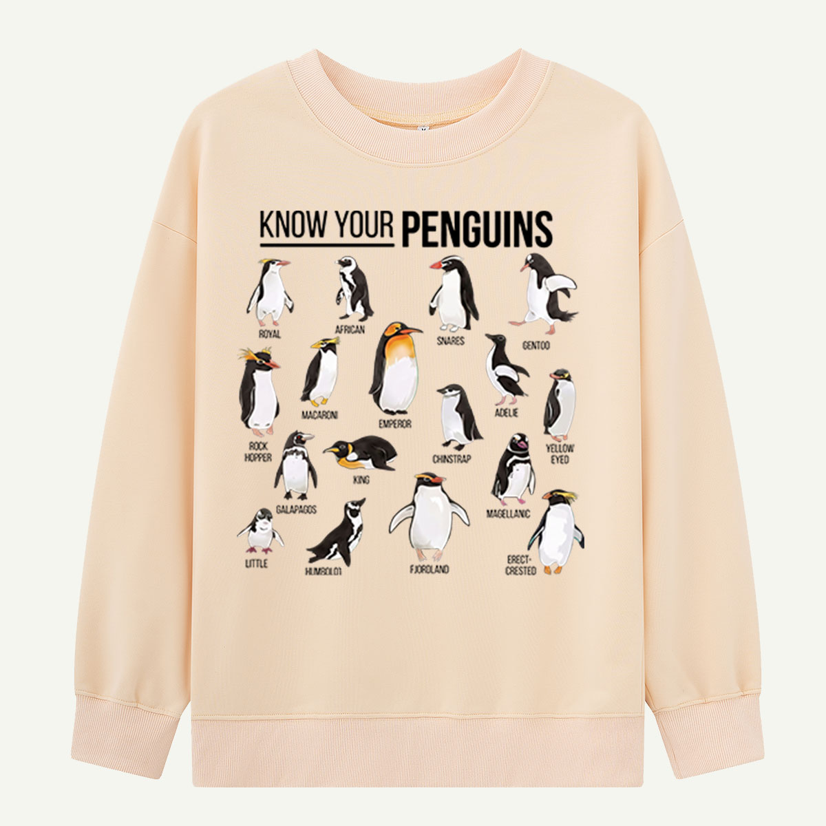 Know Your Penguins Sweatshirts