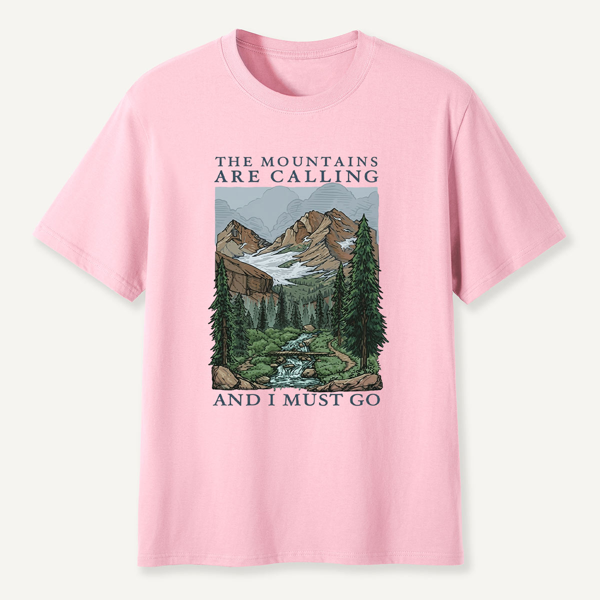 Mountain Adventure Landscape T-Shirt