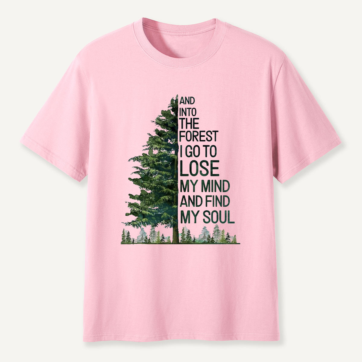Tree Outdoor Hiking Adventure Forest Nature T-Shirt
