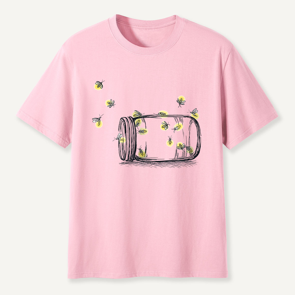 Summer Fireflies in a Jar T-Shirt