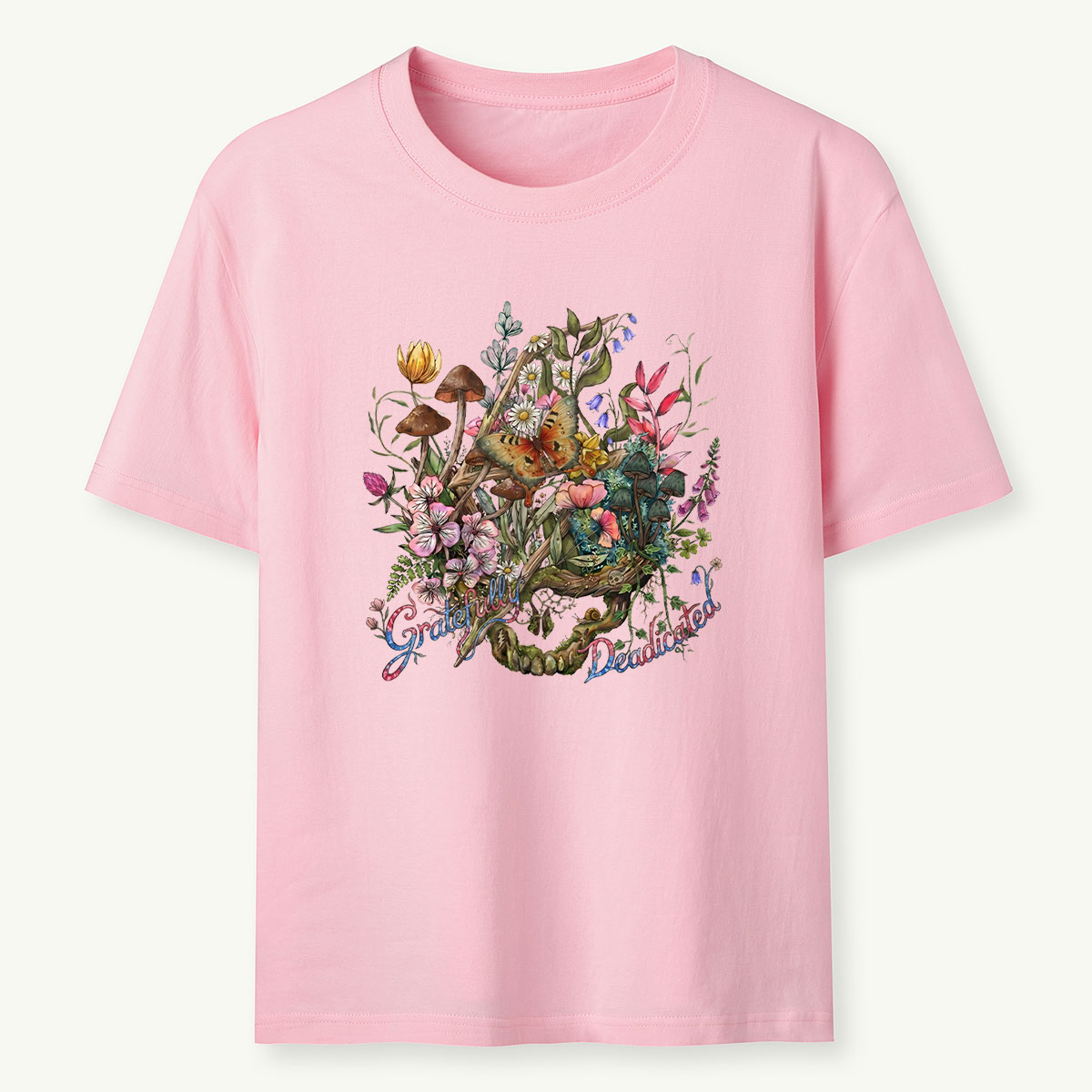 Nature Retro Psychedelic Music T-Shirt