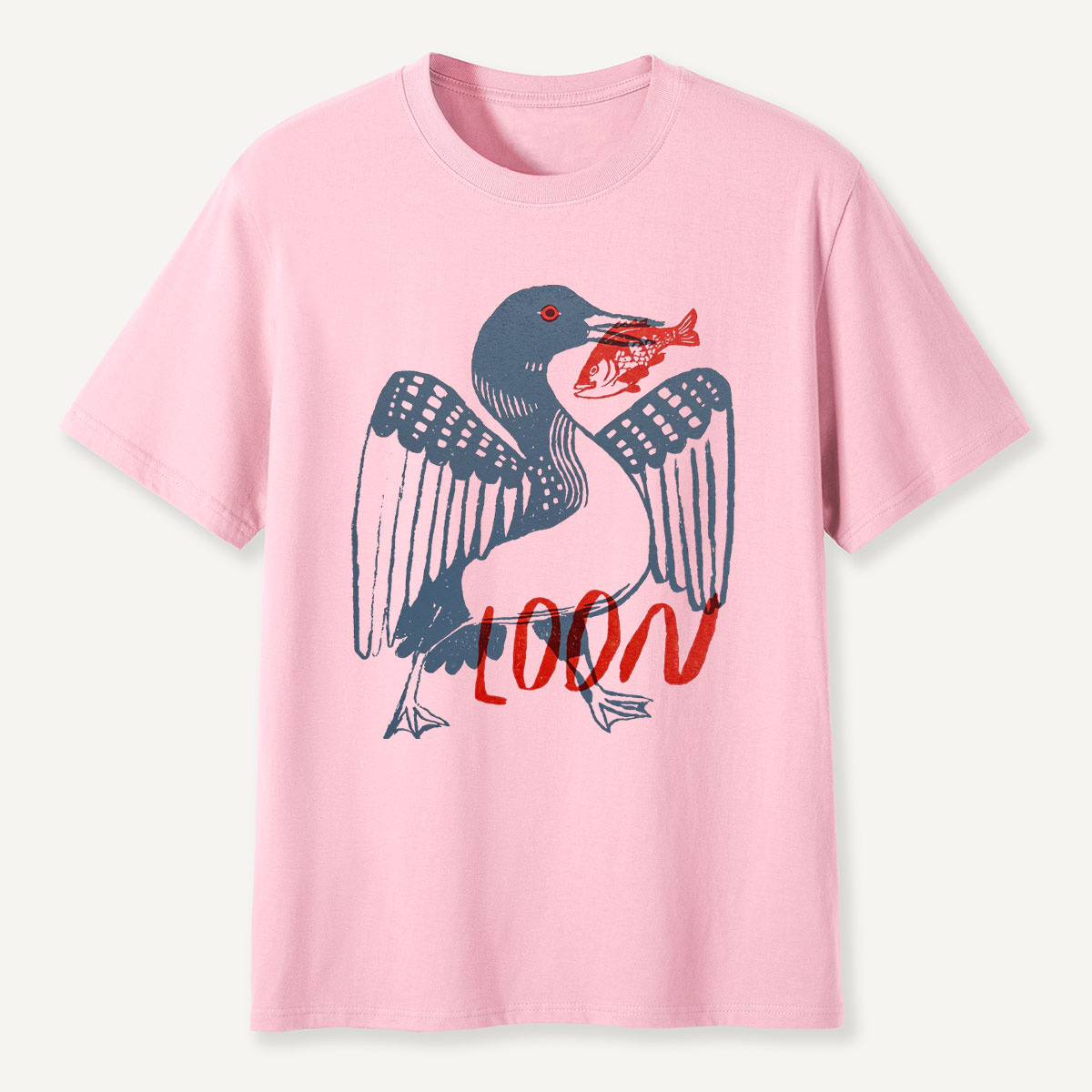 Coastal Bird & Fish T-Shirt