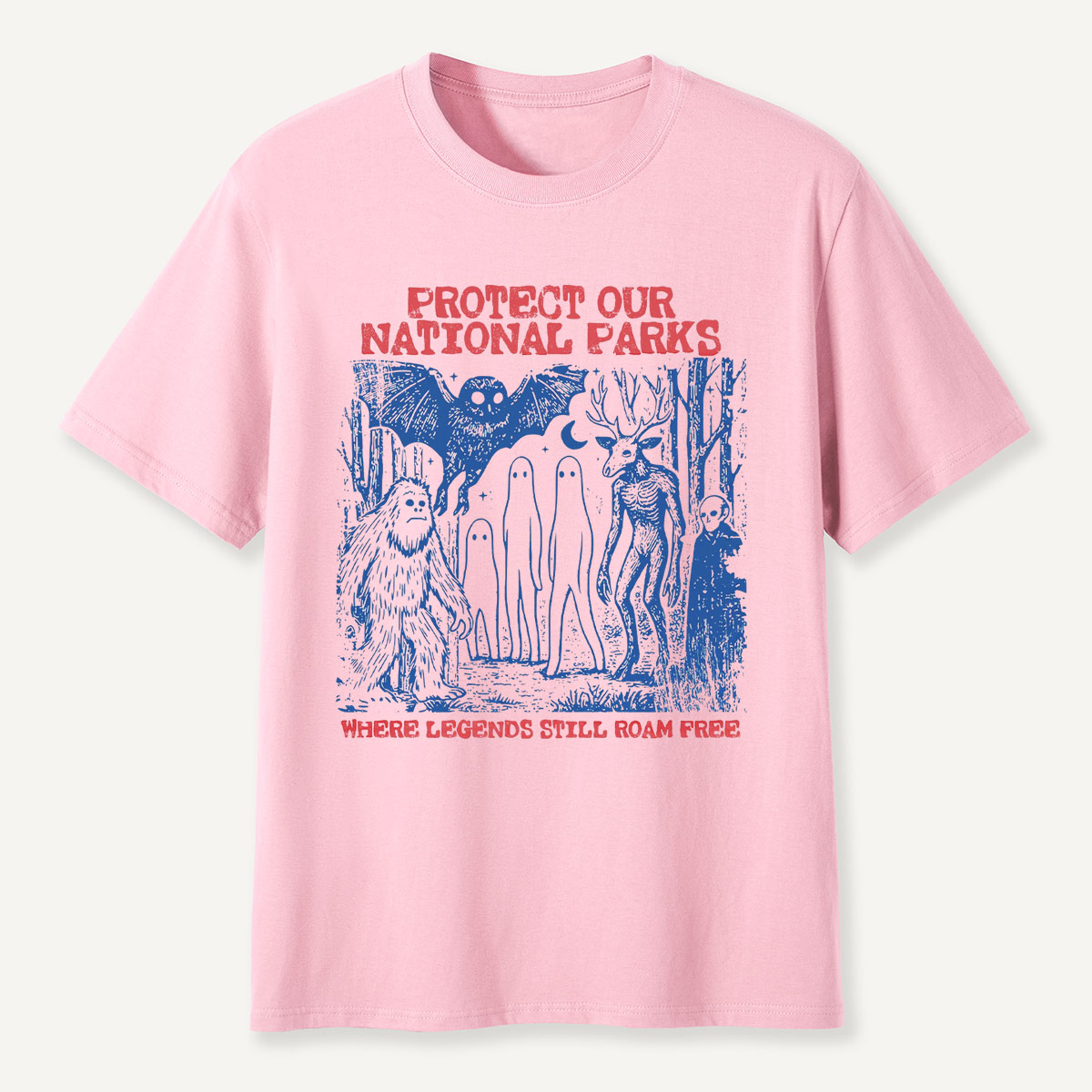 Cryptid National Parks Protect Our Parks T-Shirt