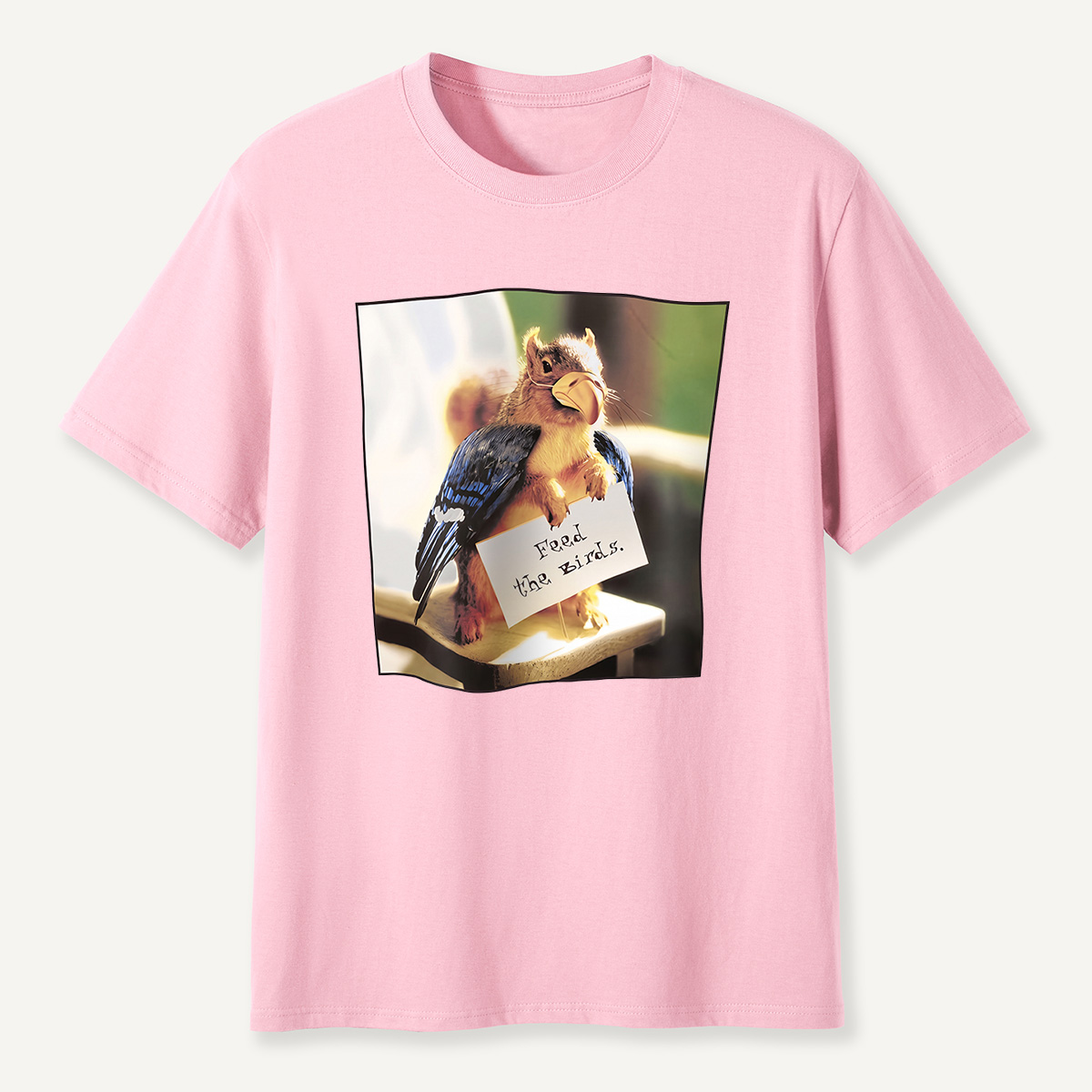 MDCTBYWY26071703Retro Feed The Birds T-Shirt