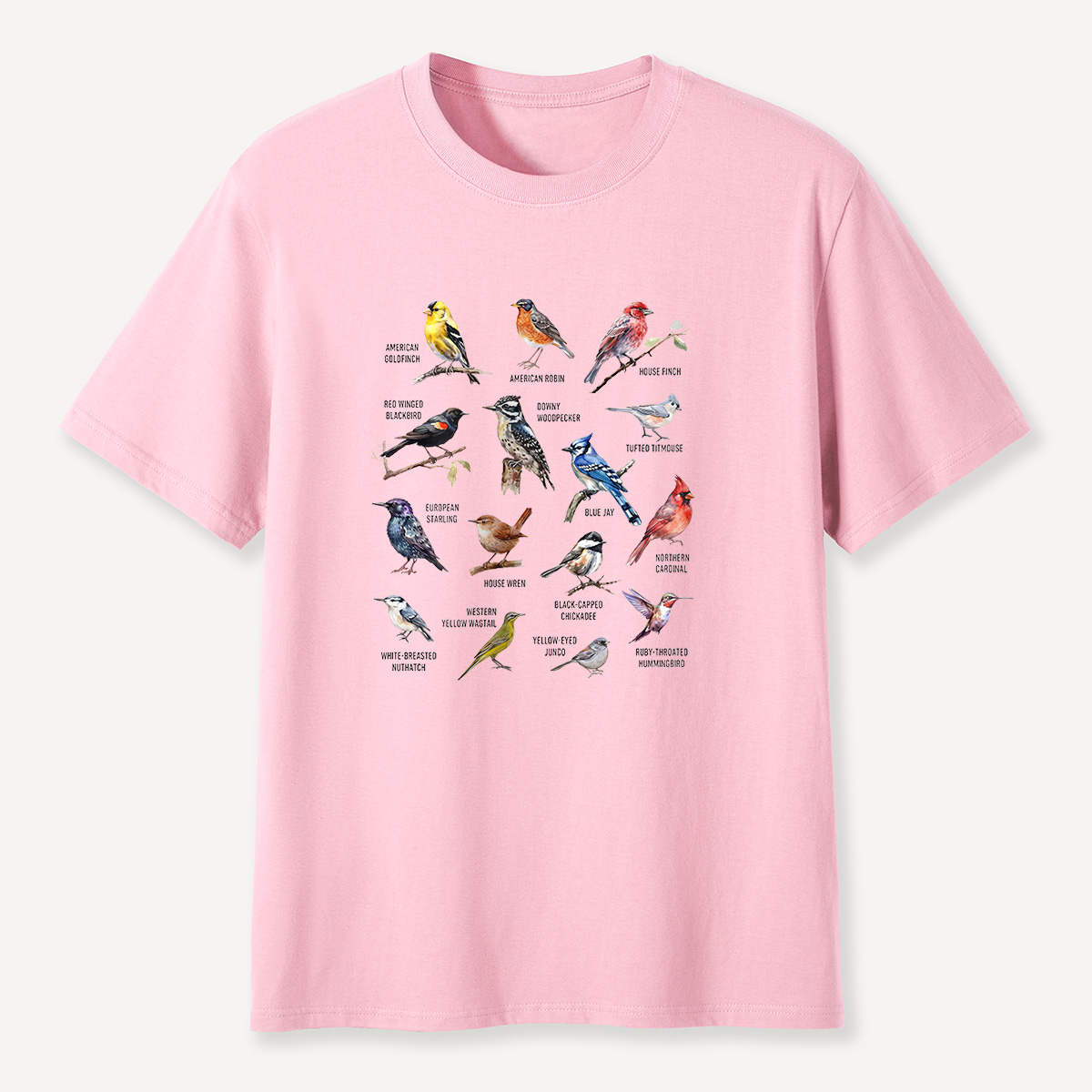 MDCTBYWY26071708North American Bird Guide T-Shirt