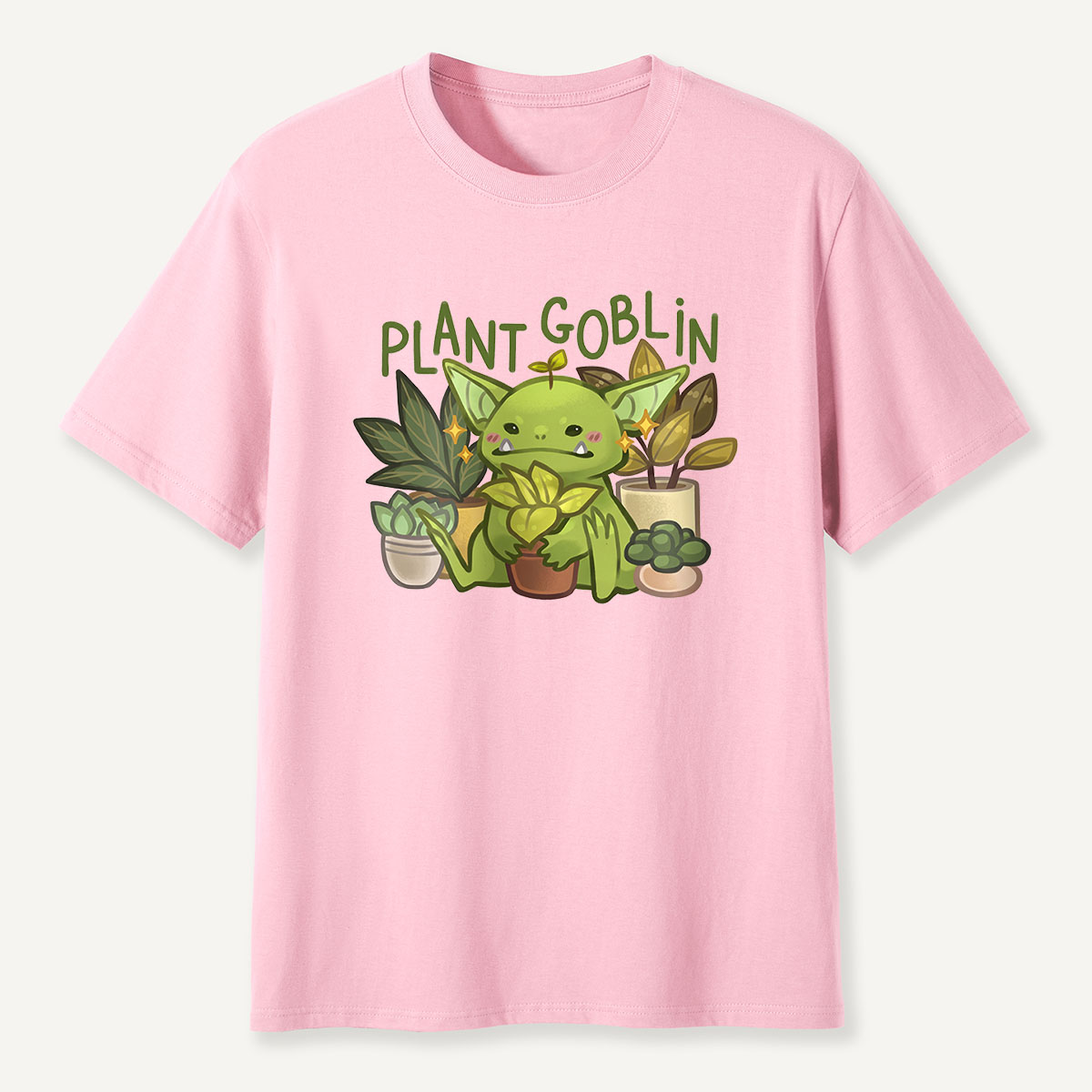 MDCTBYWY26072404 Plant Goblin T-Shirt