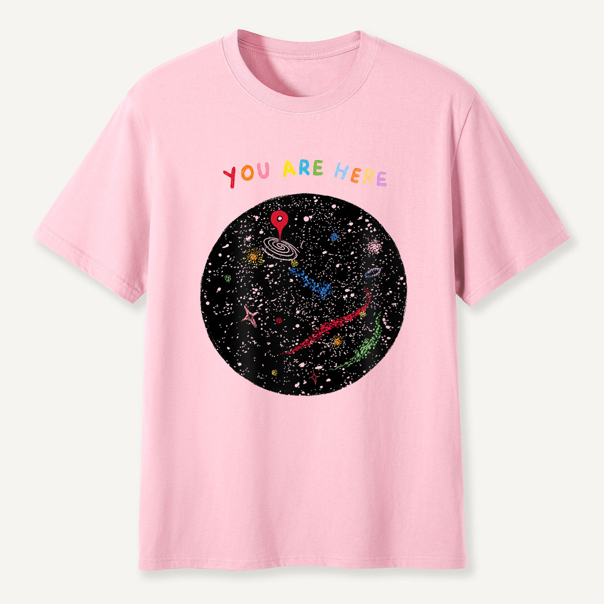 MDCTBYWY26072410 You Are Here T-Shirt