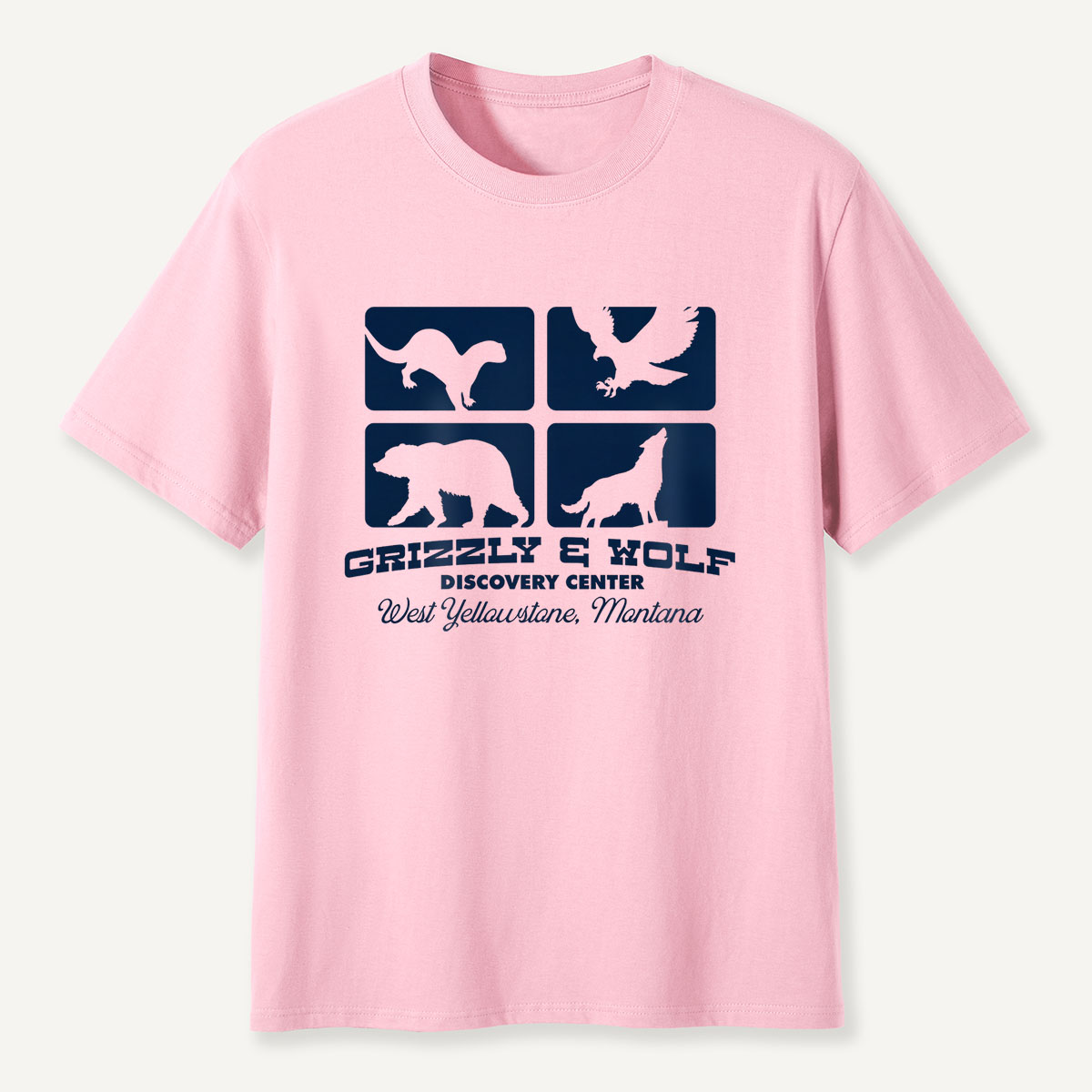 MDCTBYWY26072413 Grizzly & Wolf Discovery Center T-Shirt