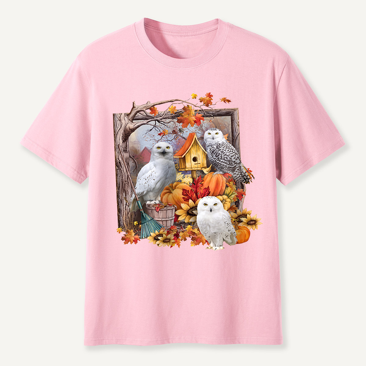 Autumn Snowy Owls T-Shirt