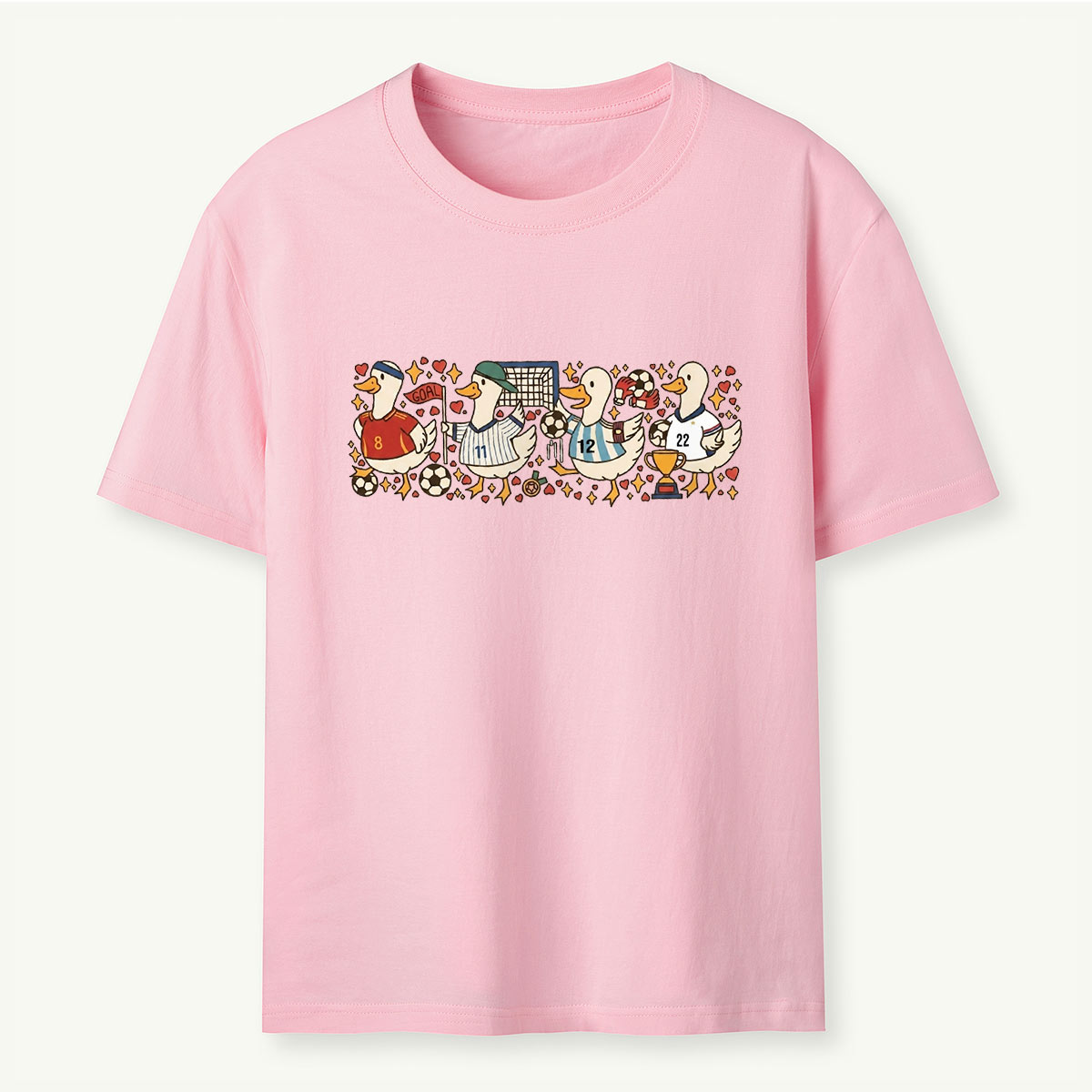 Soccer Ducks Football Team T‑Shirt