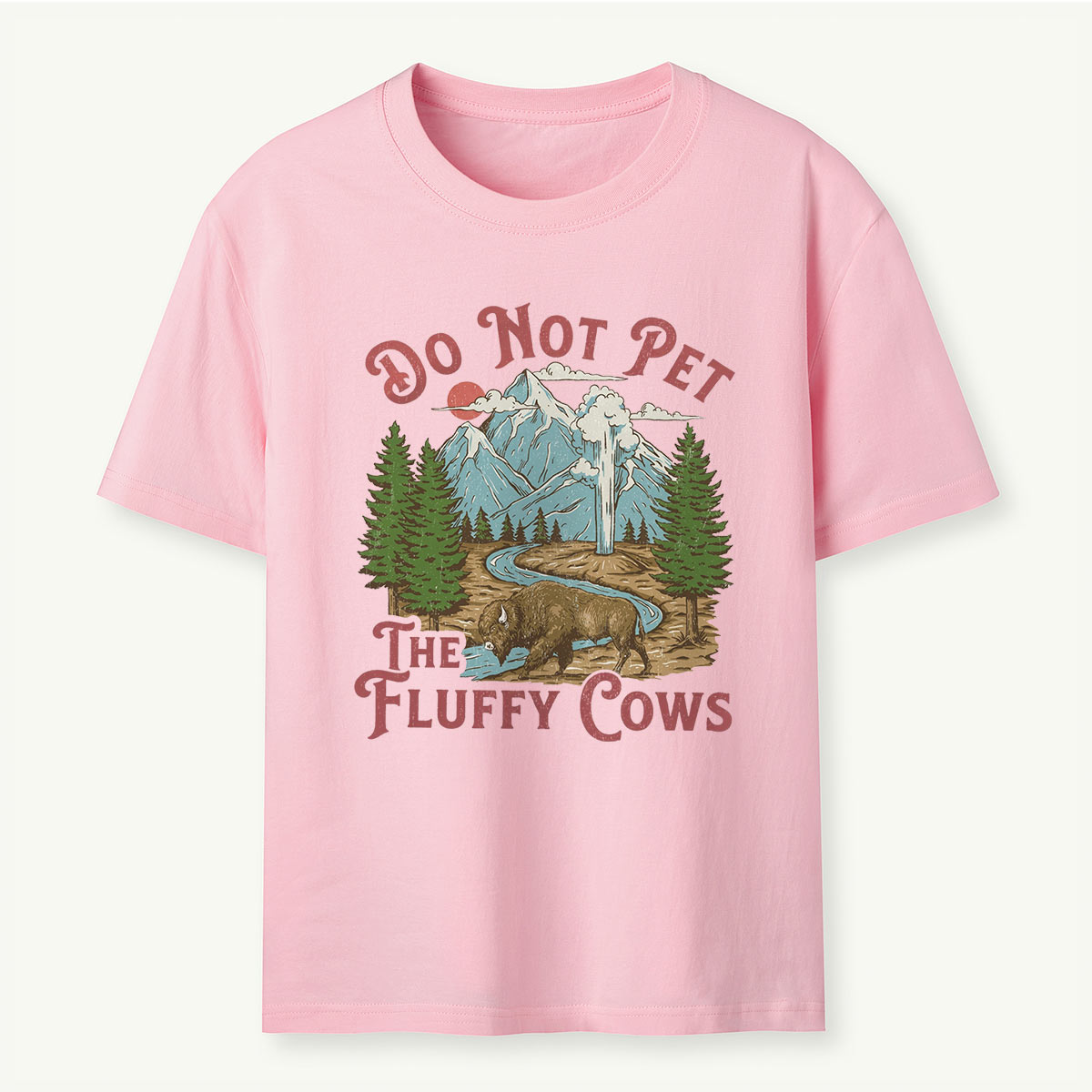 Fluffy Cows Yellowstone T-Shirt