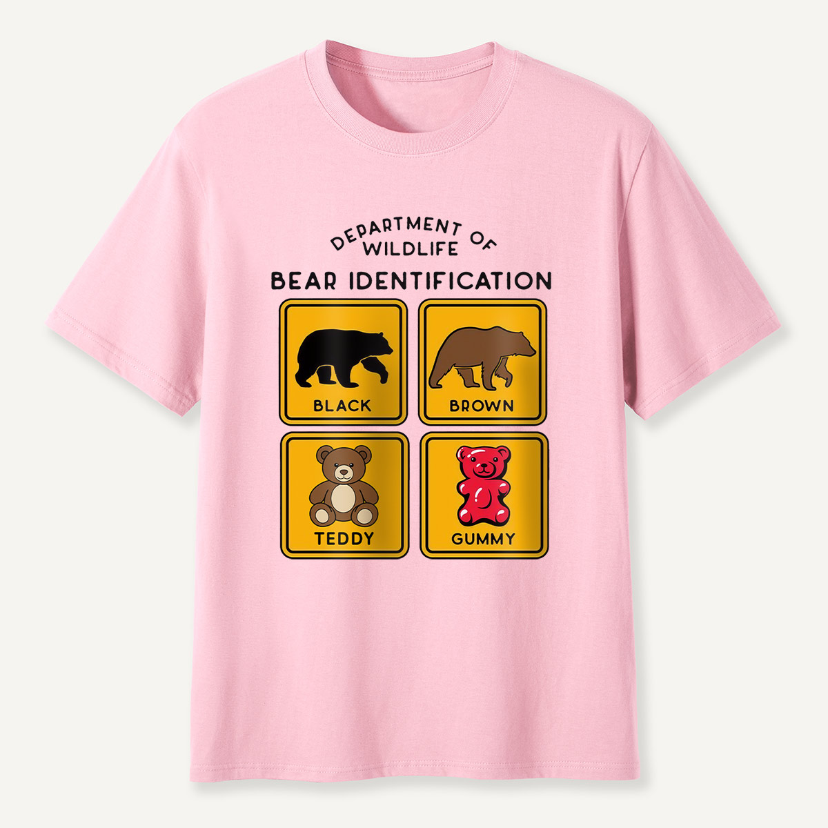 Department of Wildlife Bear Identification T‑Shirt