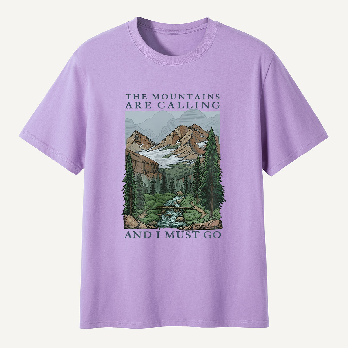 Mountain Adventure Landscape T-Shirt