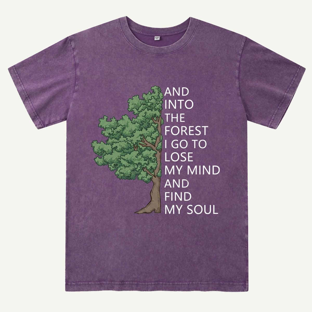Forest Soul Tree Washed T-Shirt