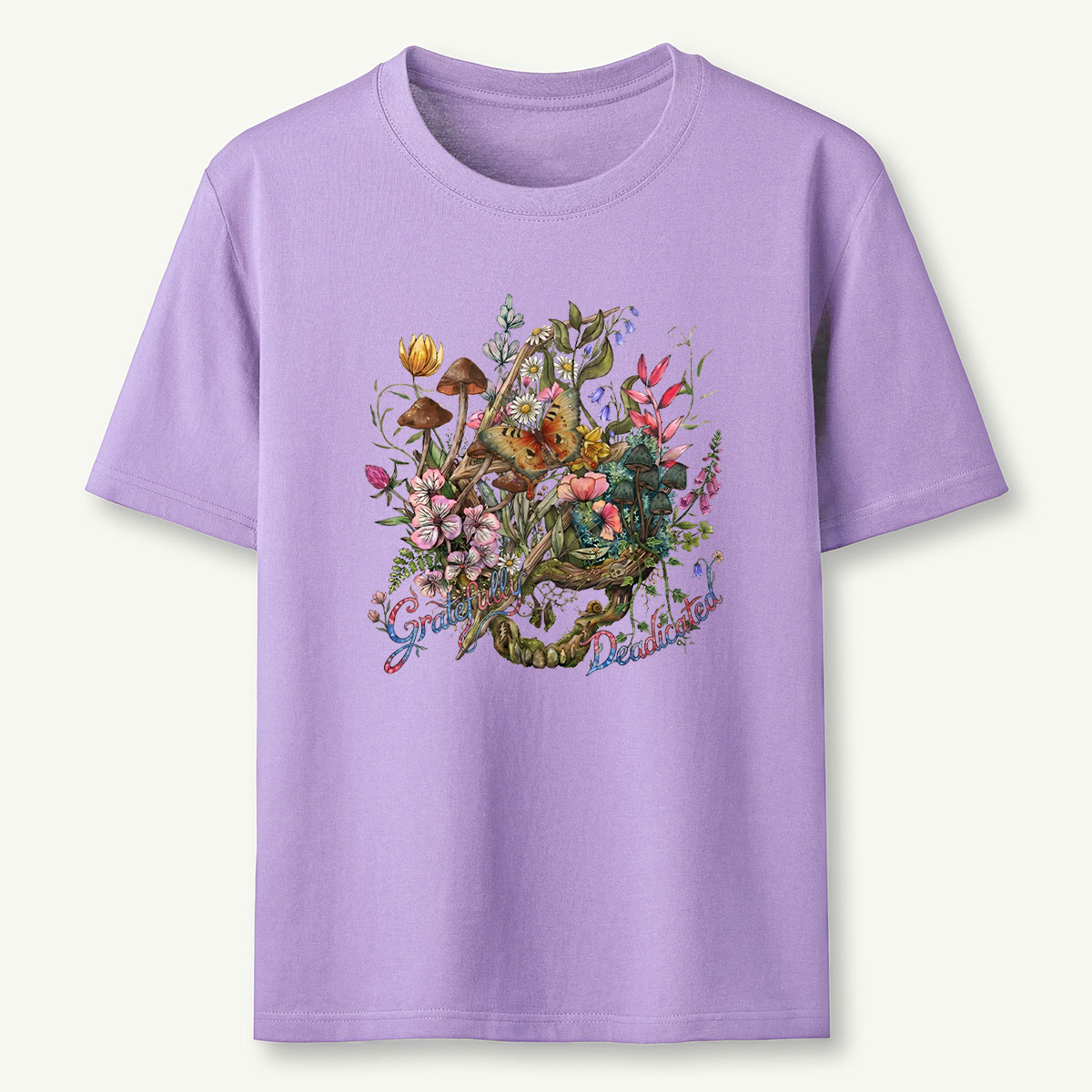 Nature Retro Psychedelic Music T-Shirt