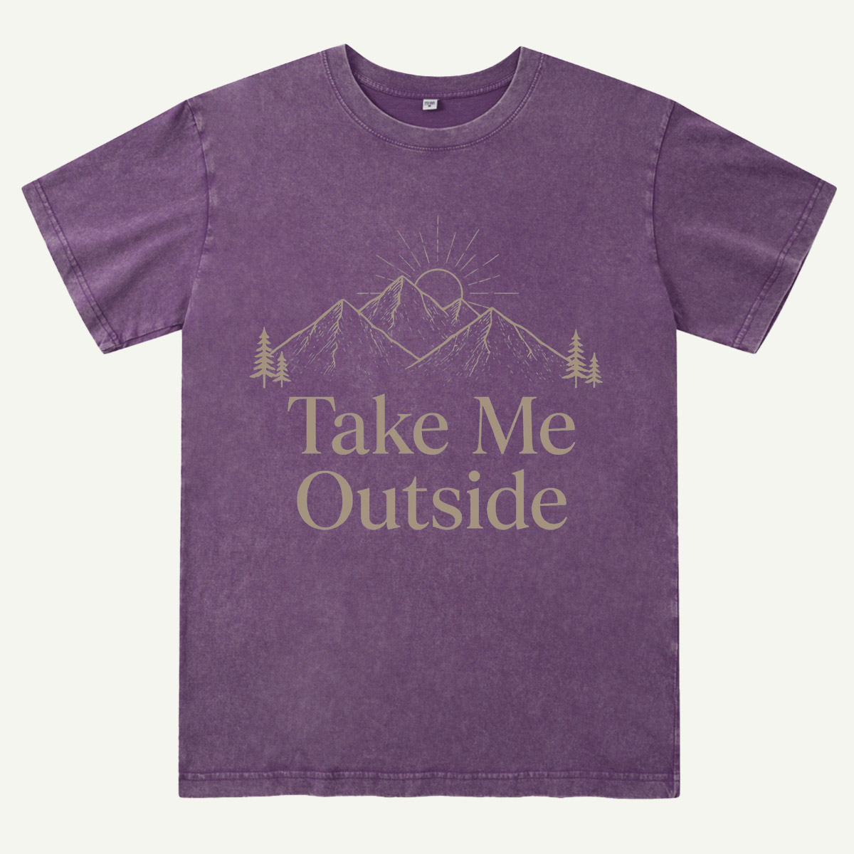 Take Me Outside Mountain Washed T-Shirt