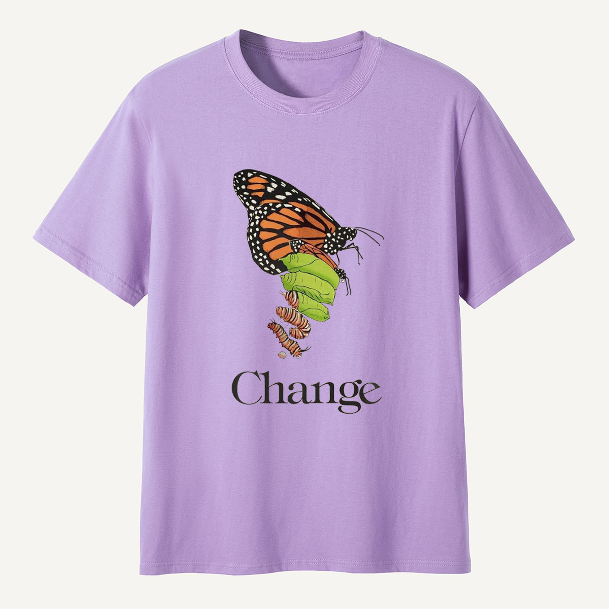 Butterfly Transformation Nature T-Shirt