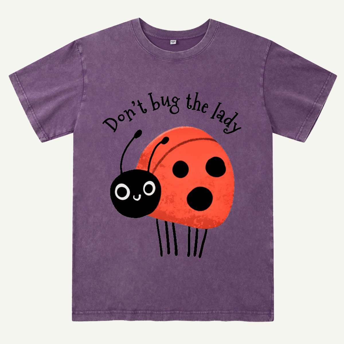 Don’t Bug The Lady Washed T-Shirt