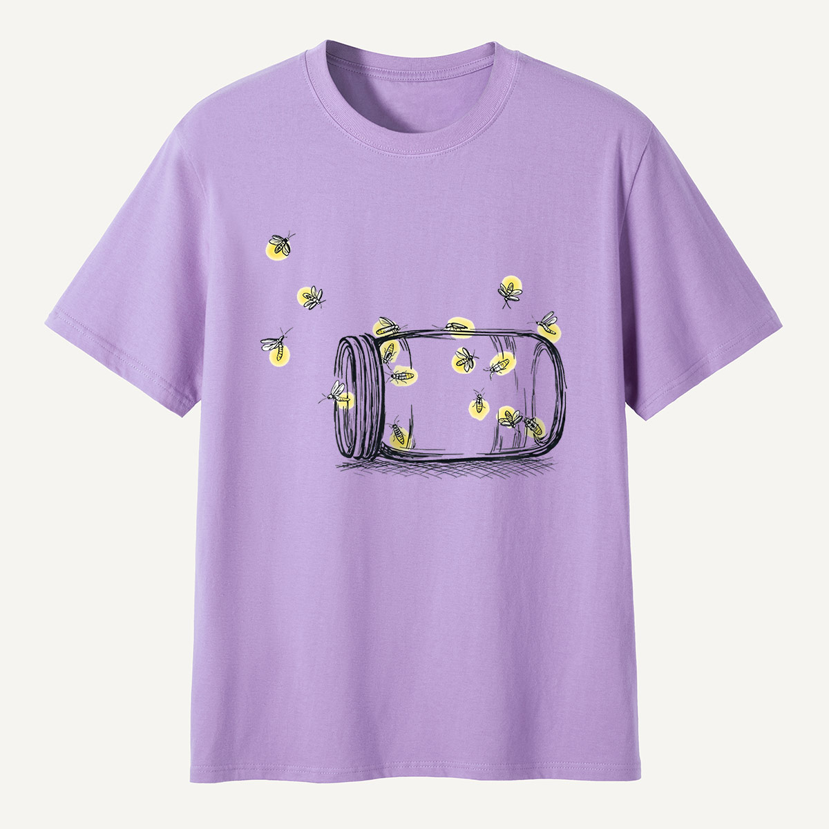Summer Fireflies in a Jar T-Shirt