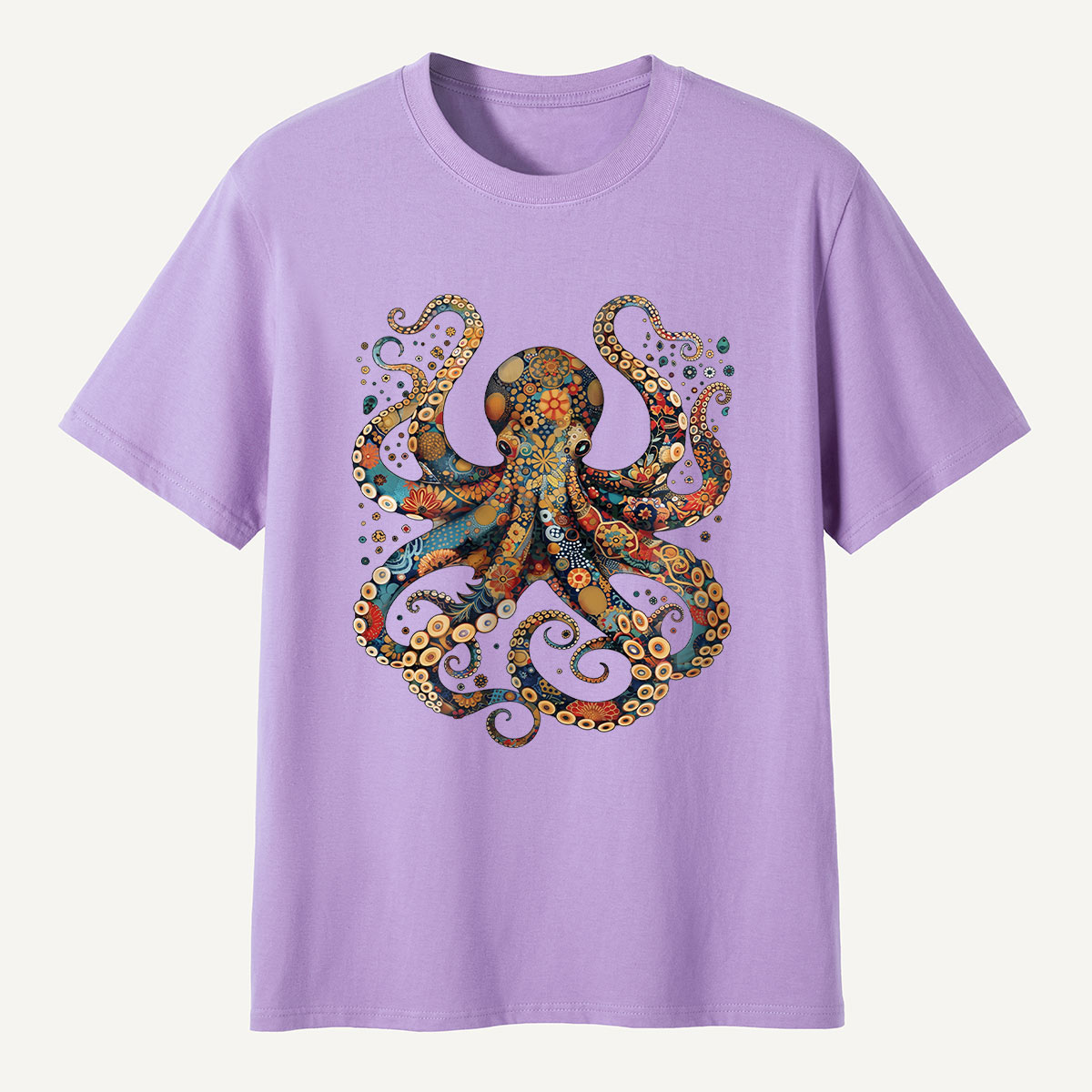 Ocean Octopus Artistic T-Shirt