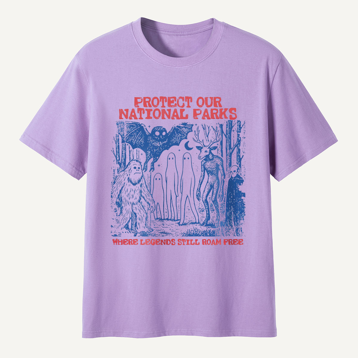 Cryptid National Parks Protect Our Parks T-Shirt