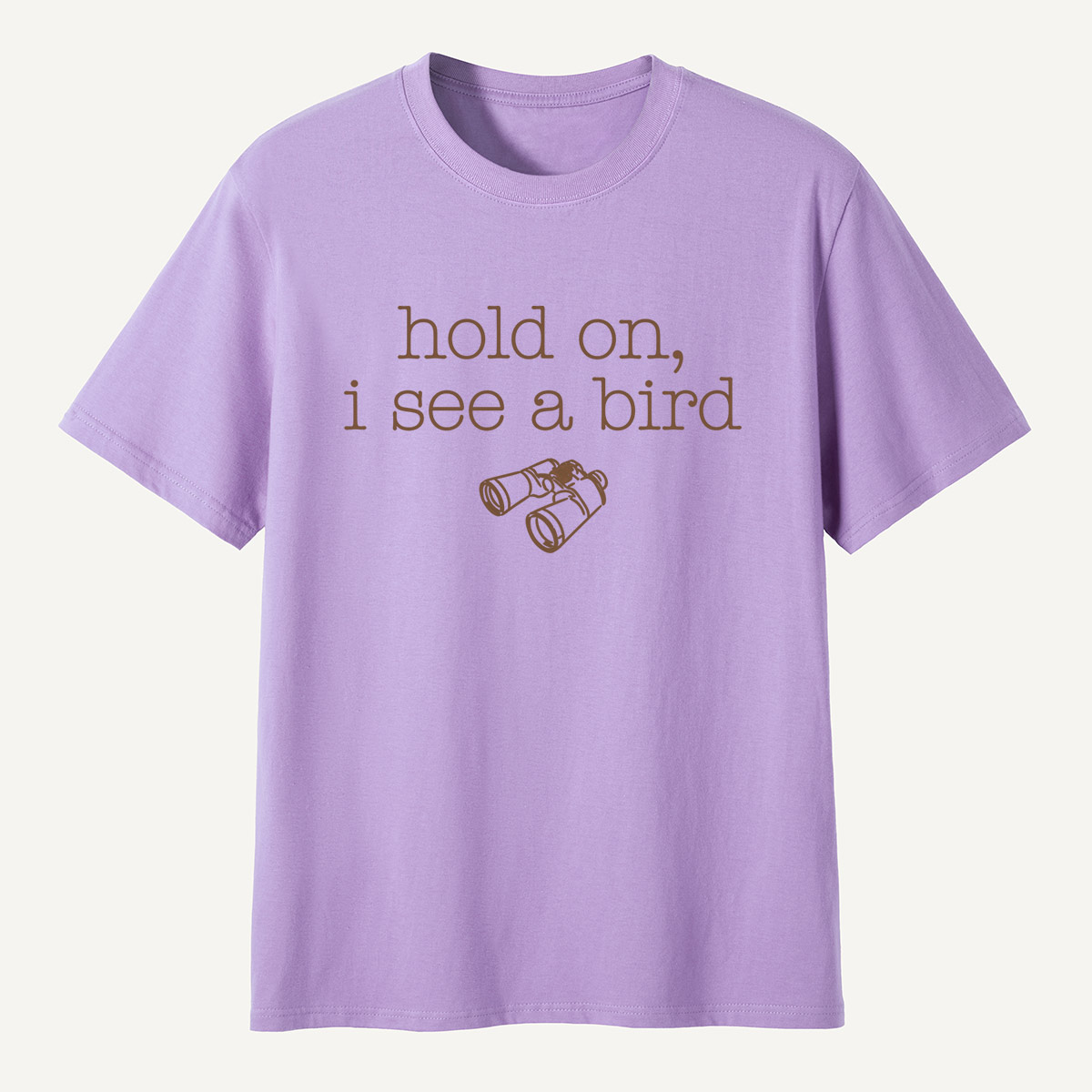 Hold On I See a Bird Funny Birdwatching T-Shirt