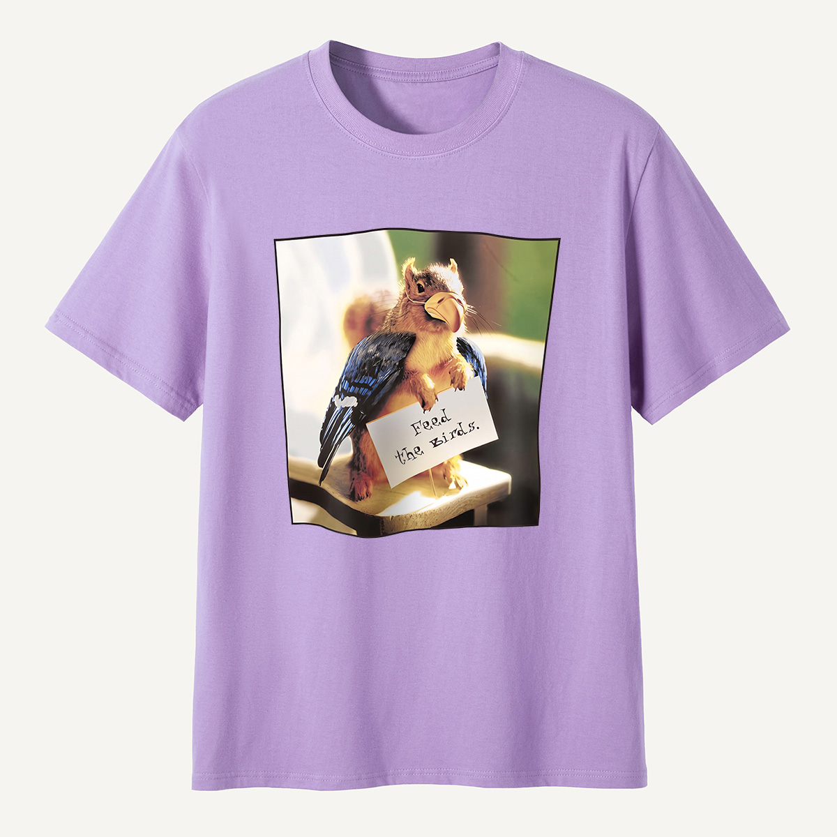 MDCTBYWY26071703Retro Feed The Birds T-Shirt