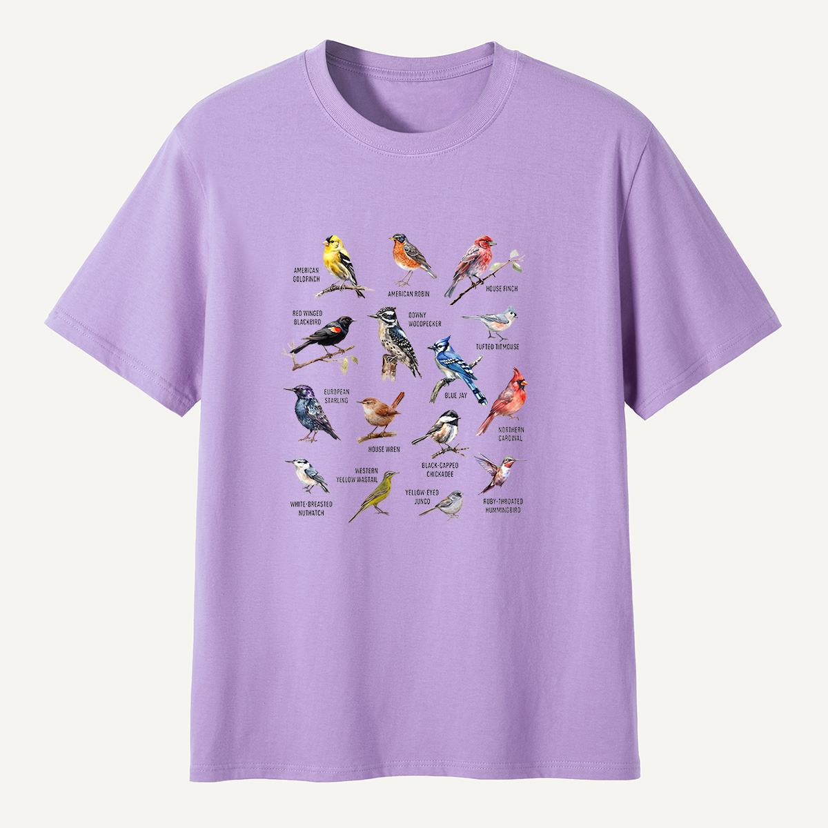 MDCTBYWY26071708North American Bird Guide T-Shirt