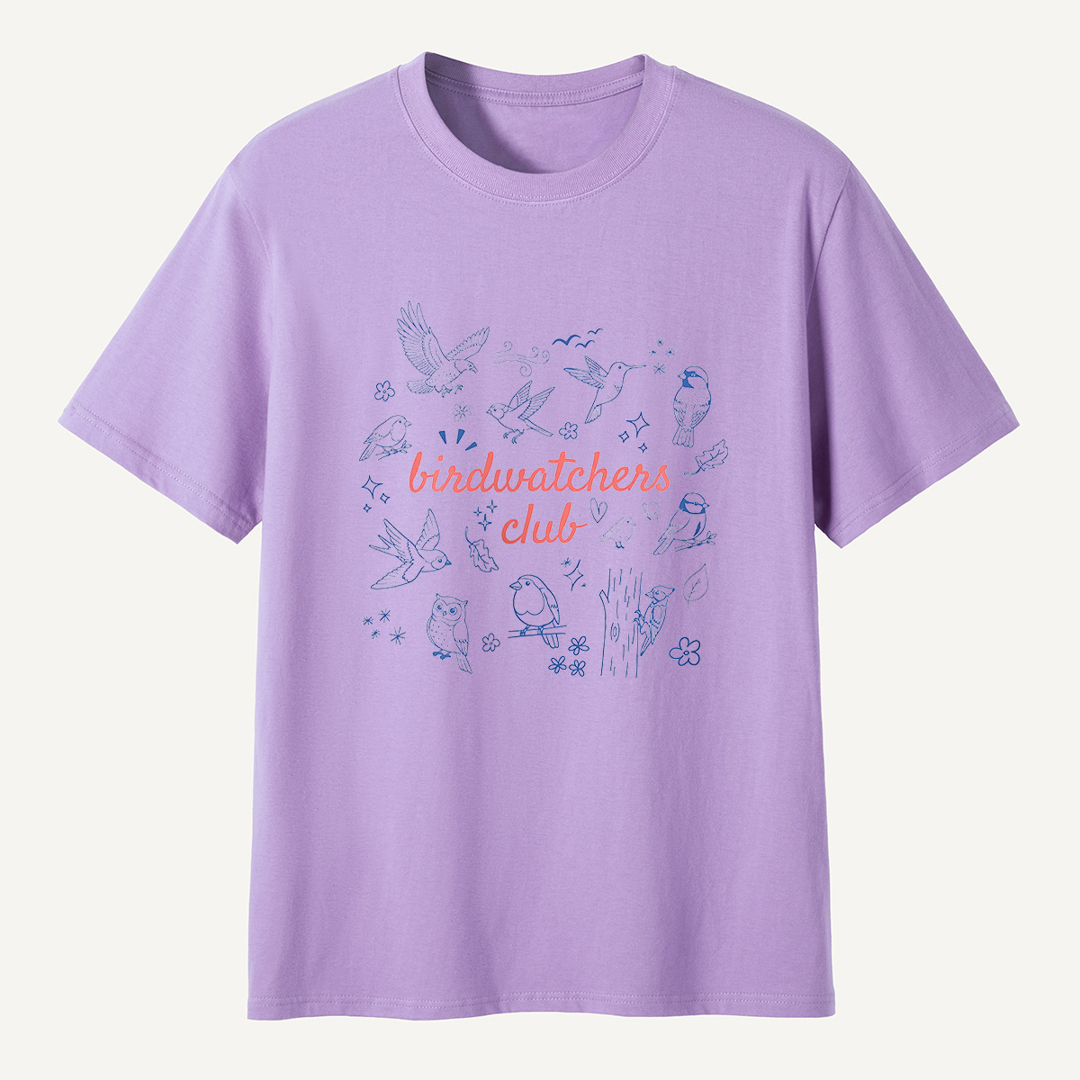 MDCTBYWY26072001 Birdwatchers Club T-Shirt