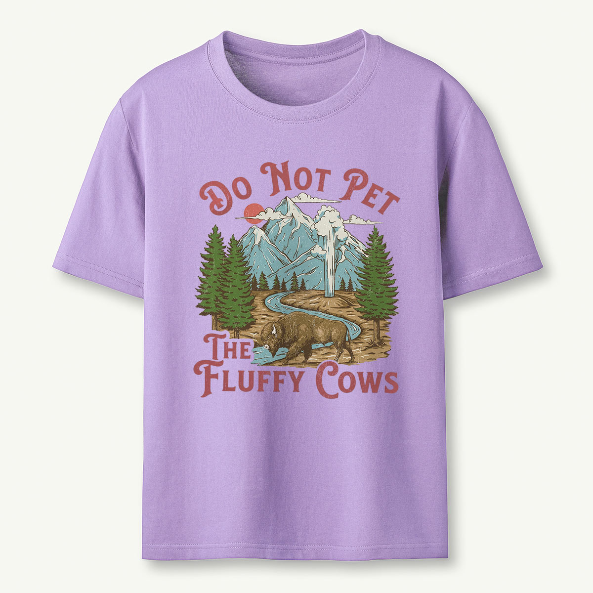 Fluffy Cows Yellowstone T-Shirt