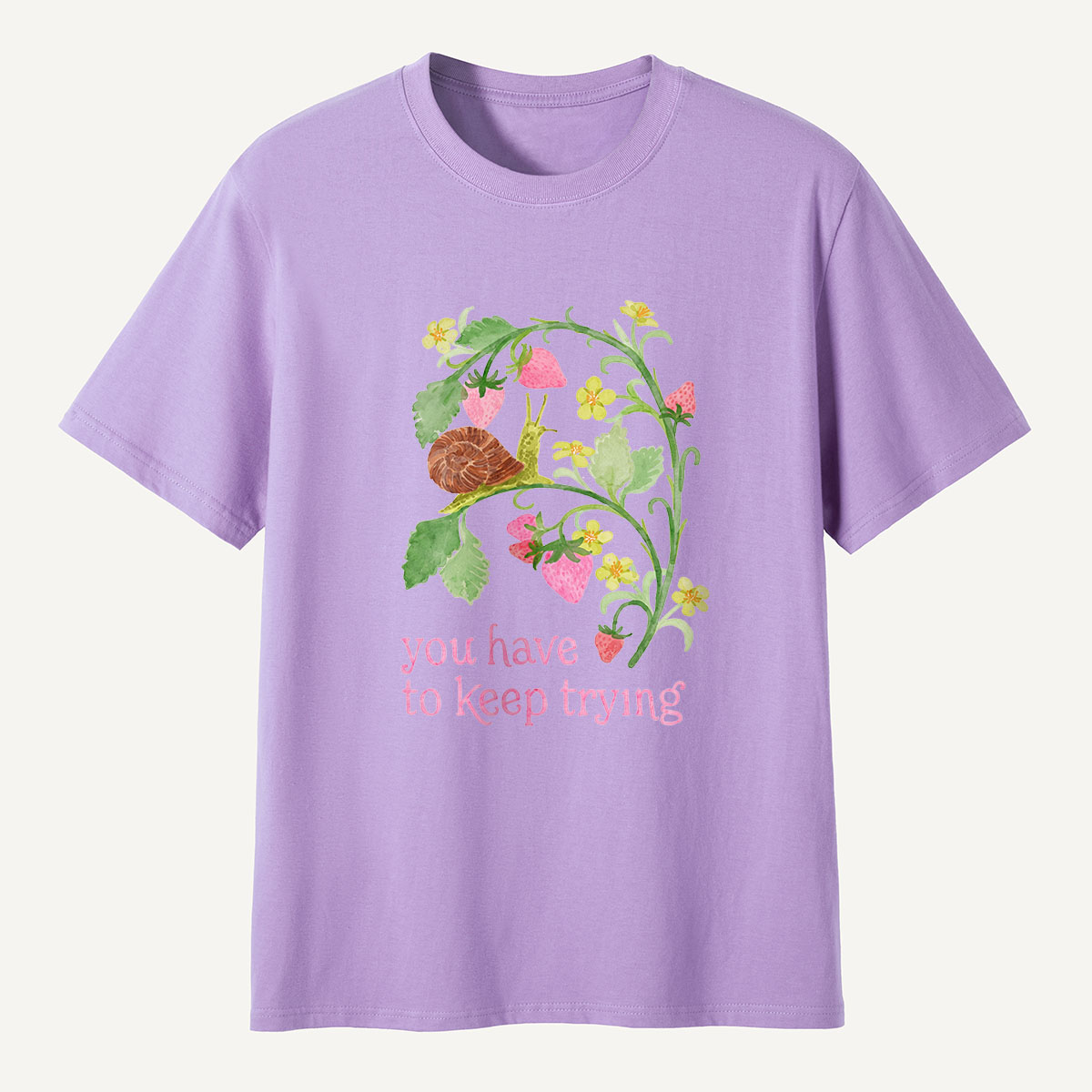 MDCTBYWY26072408 You Have to Keep Trying T-Shirt