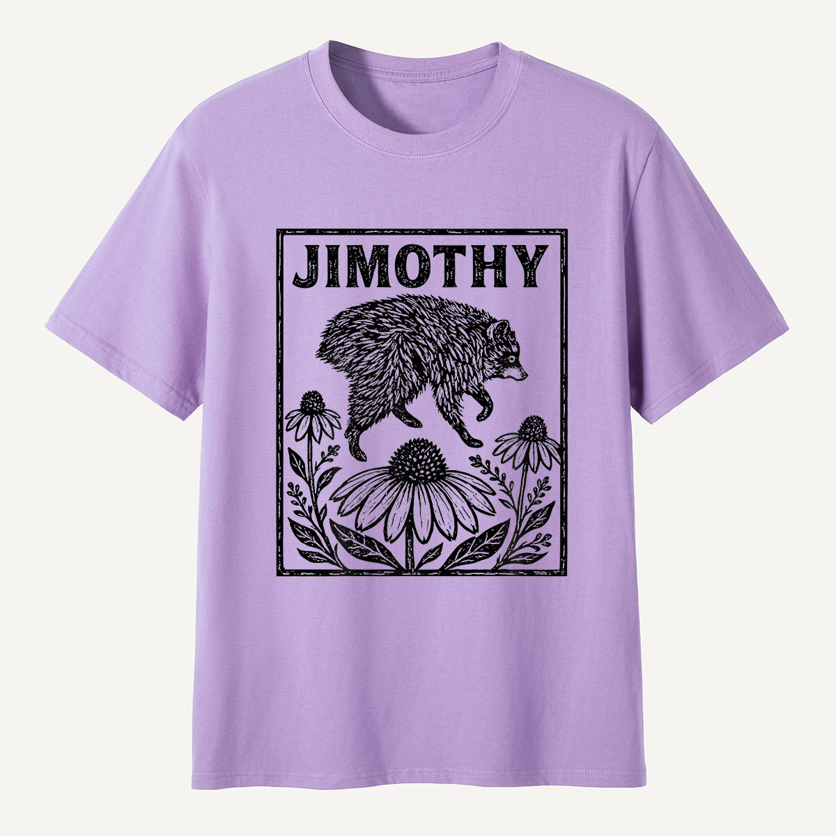 Jimothy Floral Framed Creature T-Shirt