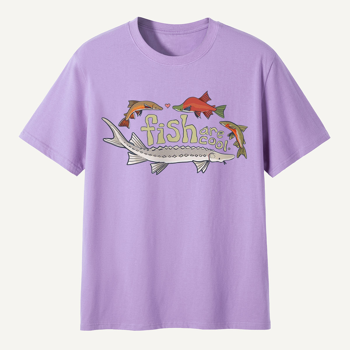 Fish Are Cool Freshwater Species T-Shirt