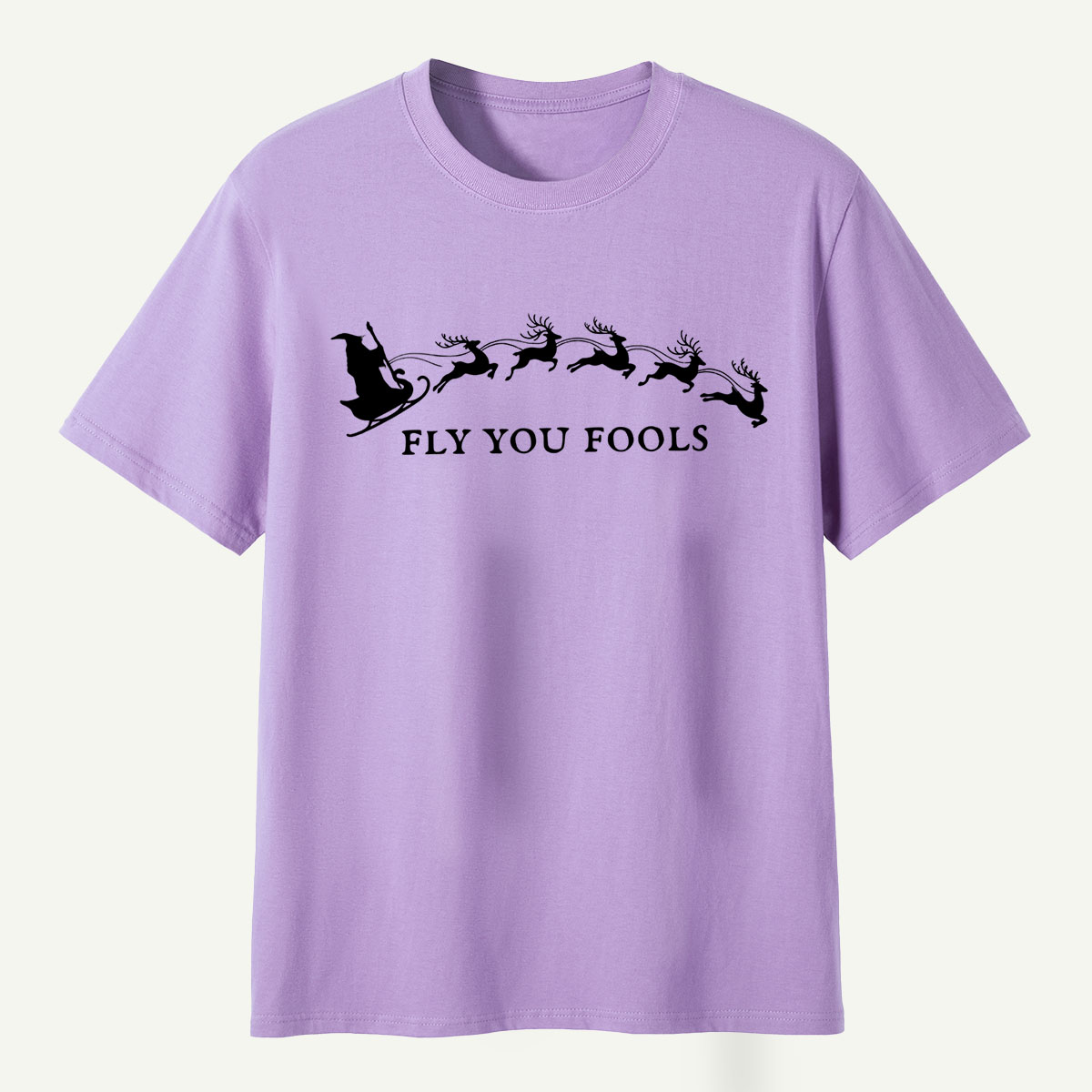 Fly You Fools Santa Reindeer Parade T-Shirt
