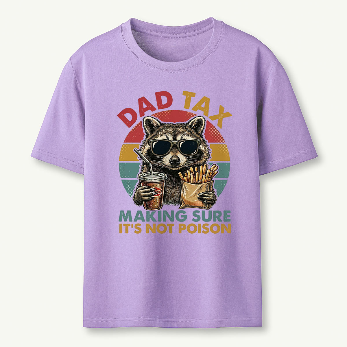 Dad Tax Raccoon Making Sure It’s Not Poison T-Shirt