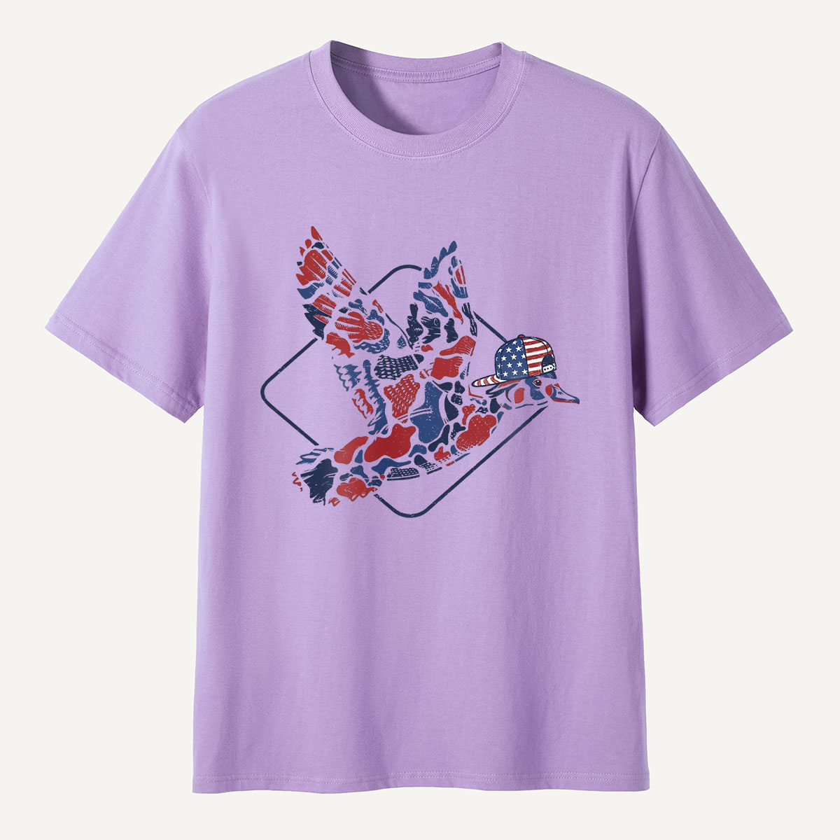 Patriotic Duck T‑Shirt